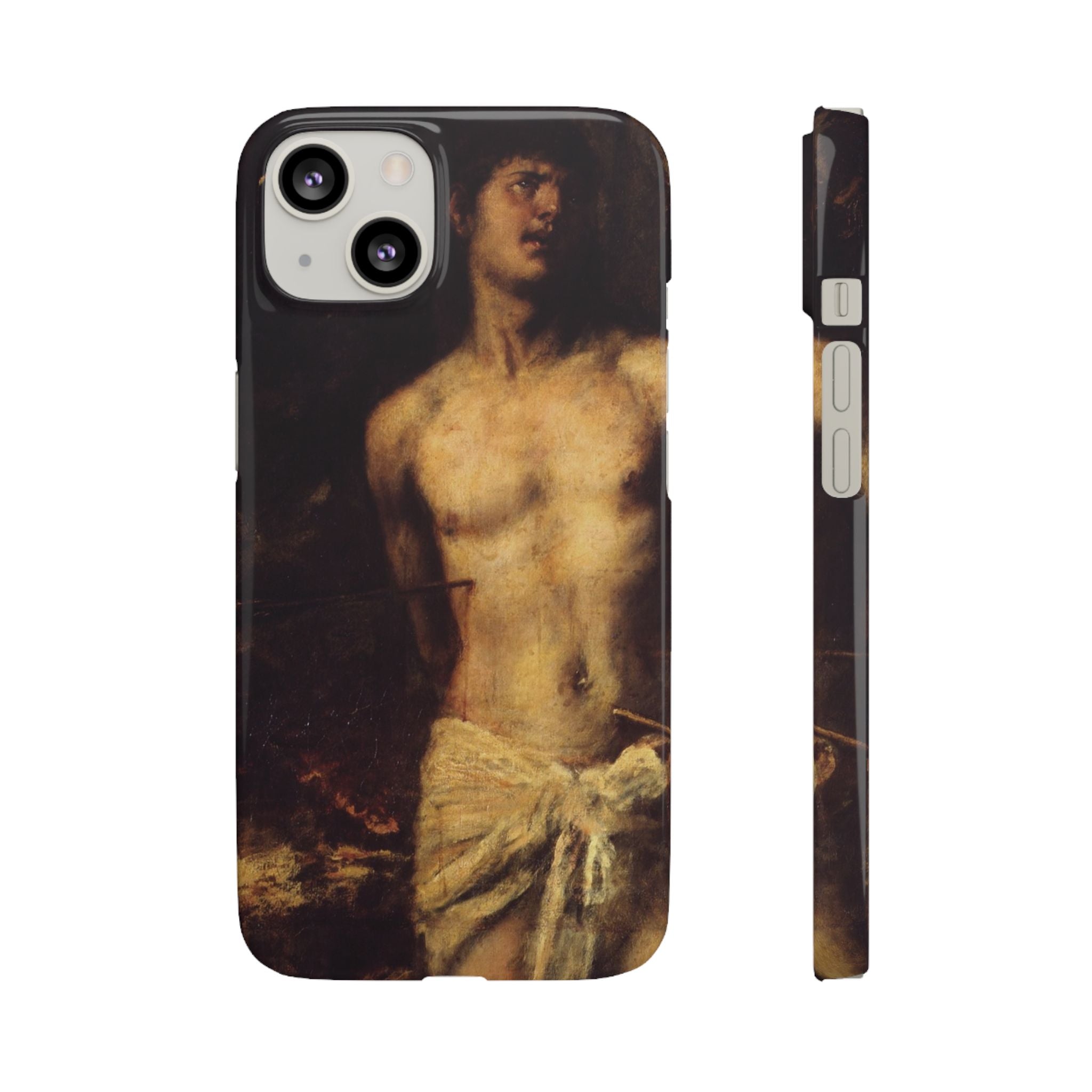 Saint Sebastian by Titian - iPhone Slim Case