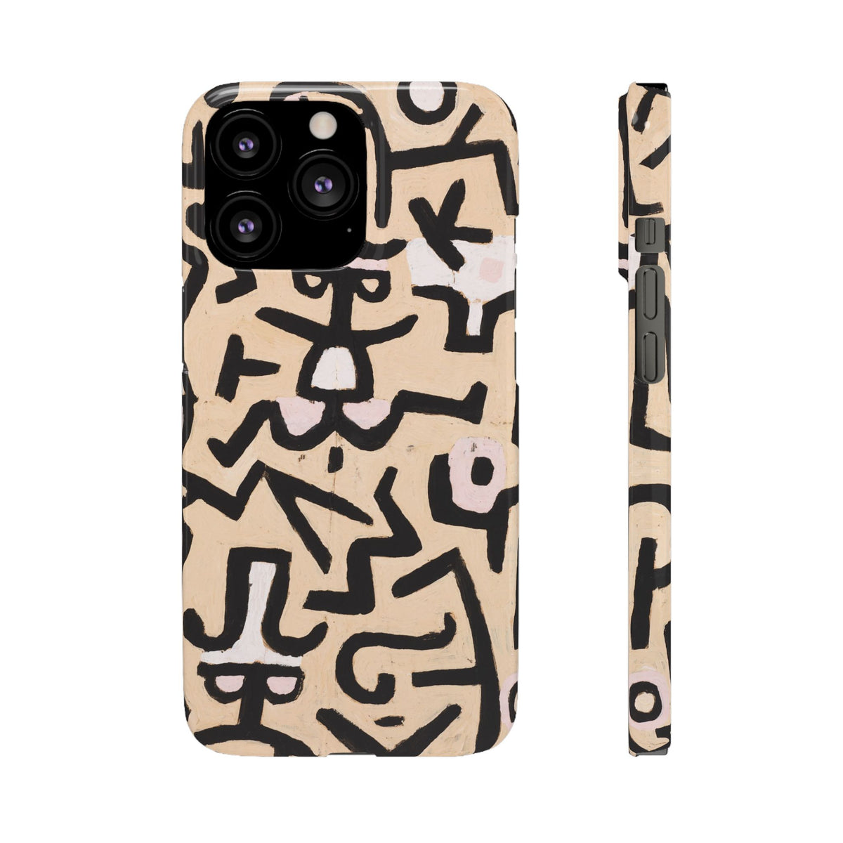 Comedians' Handbill by Paul Klee - iPhone Slim Case