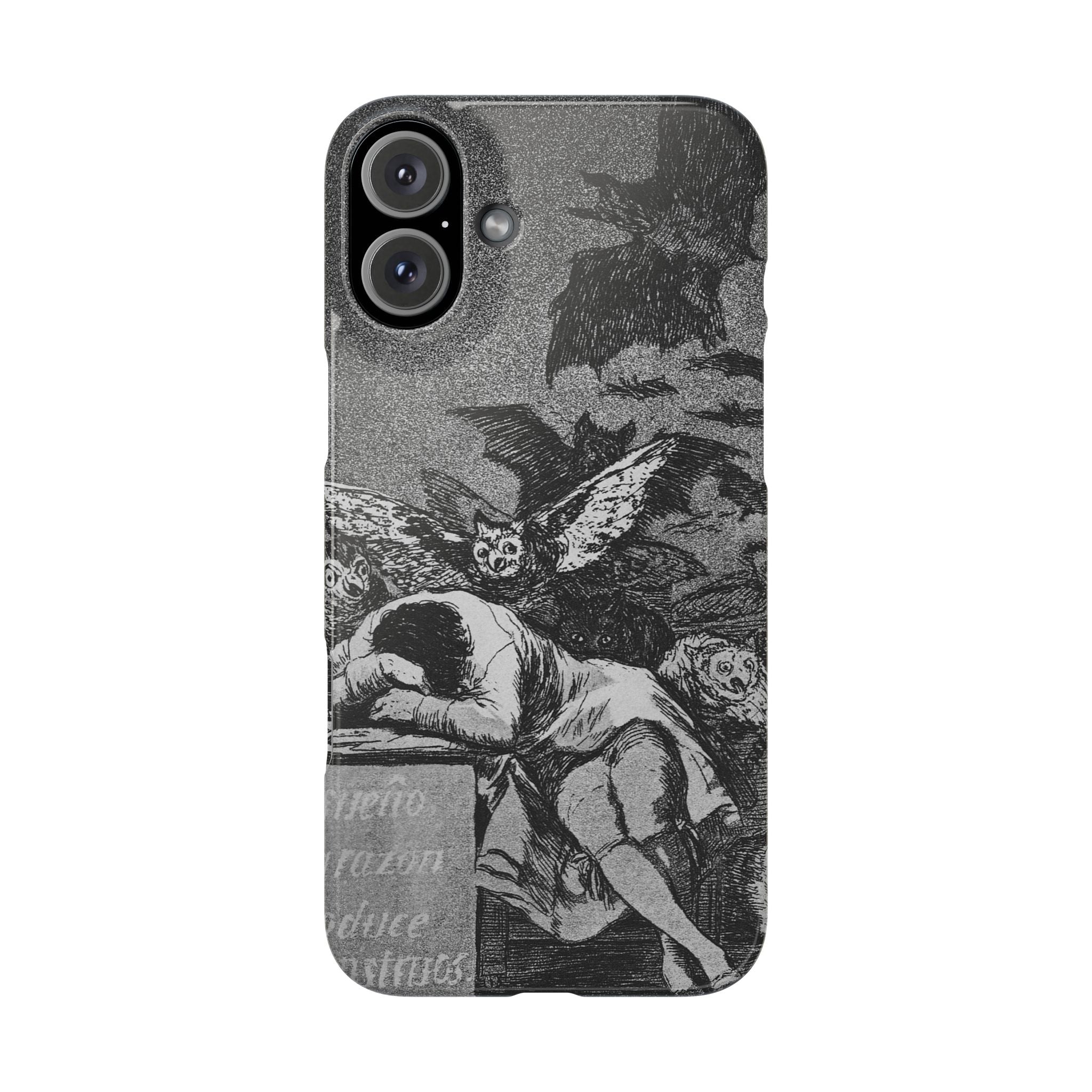 The Sleep of Reason by Goya - iPhone Slim Case
