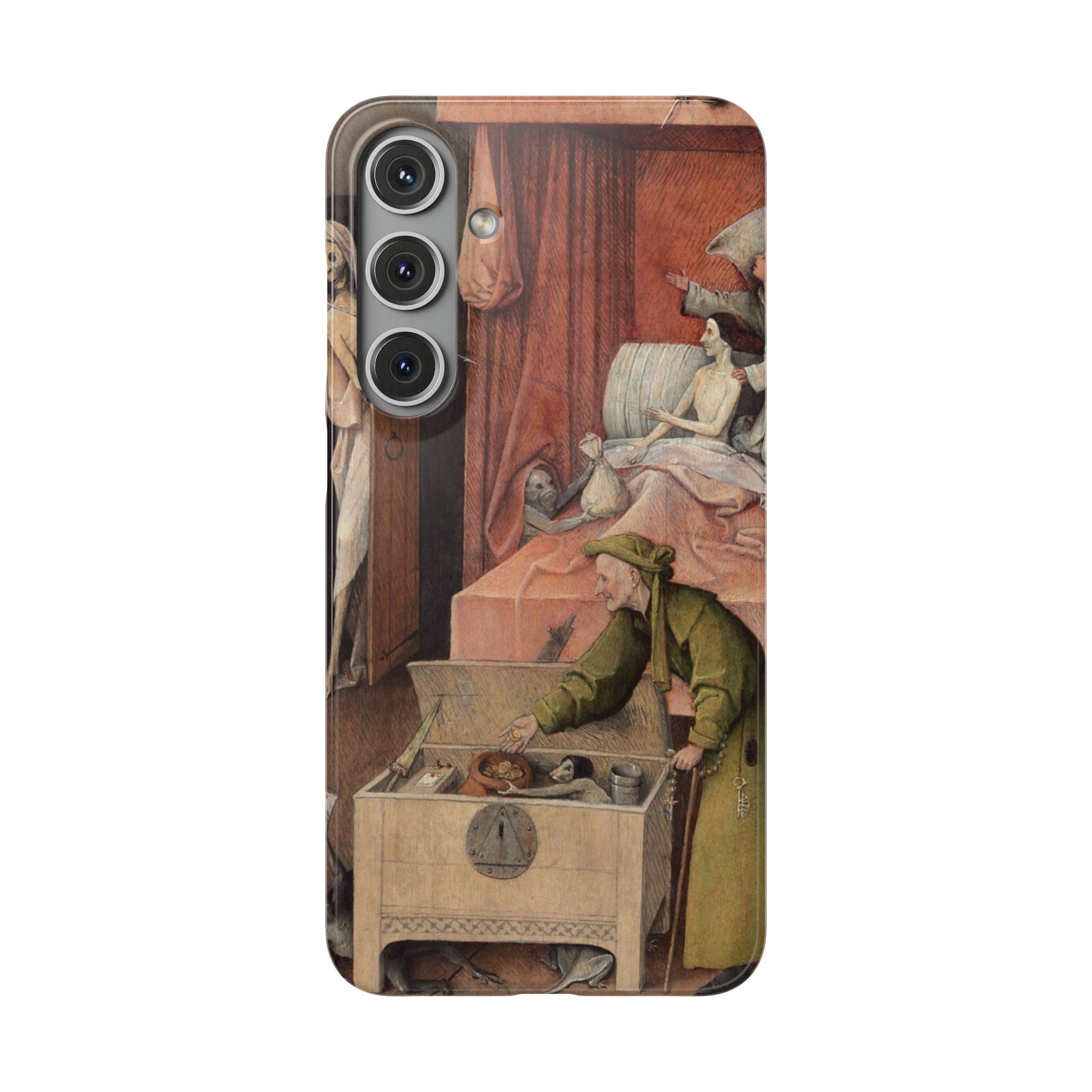 Der Tod des Geizhalses von Hieronymus Bosch – Samsung Slim Case