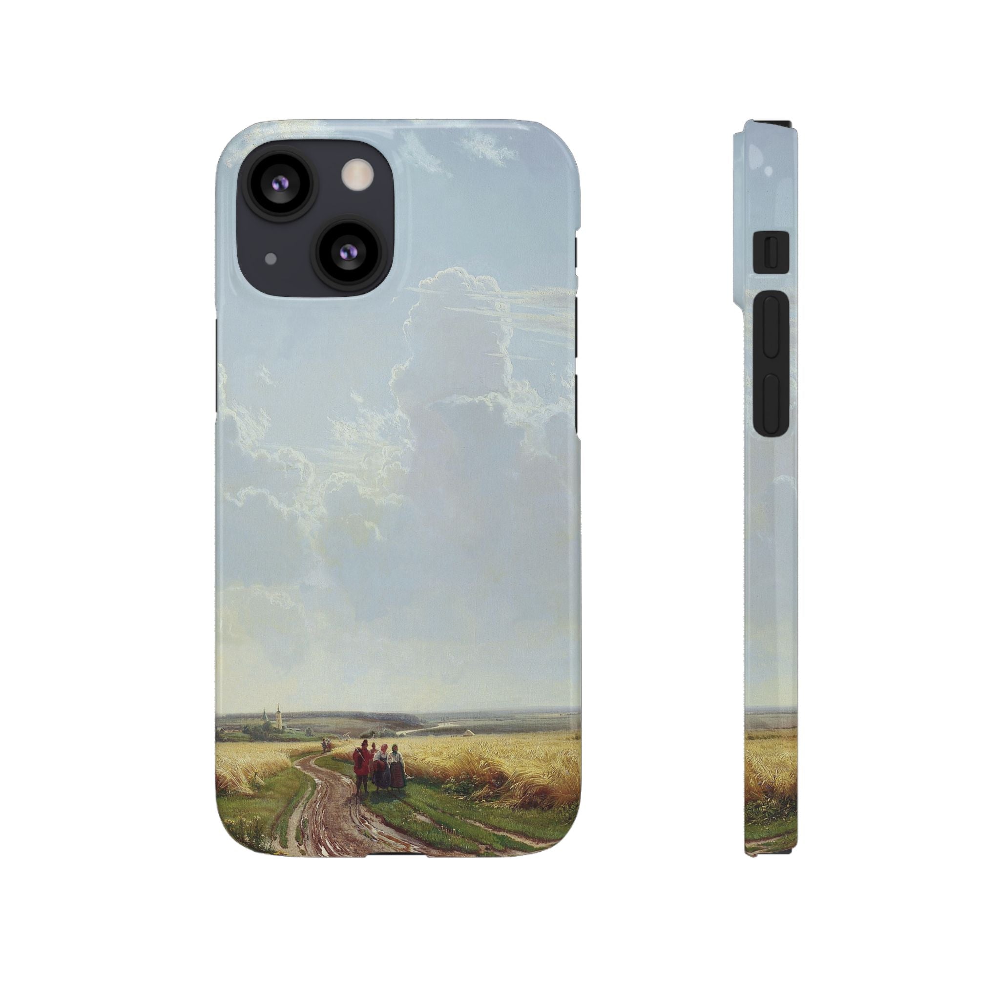 Midday in the Neighbourhood of Moscow by Ivan Ivanovich Shishkin - iPhone Slim Case