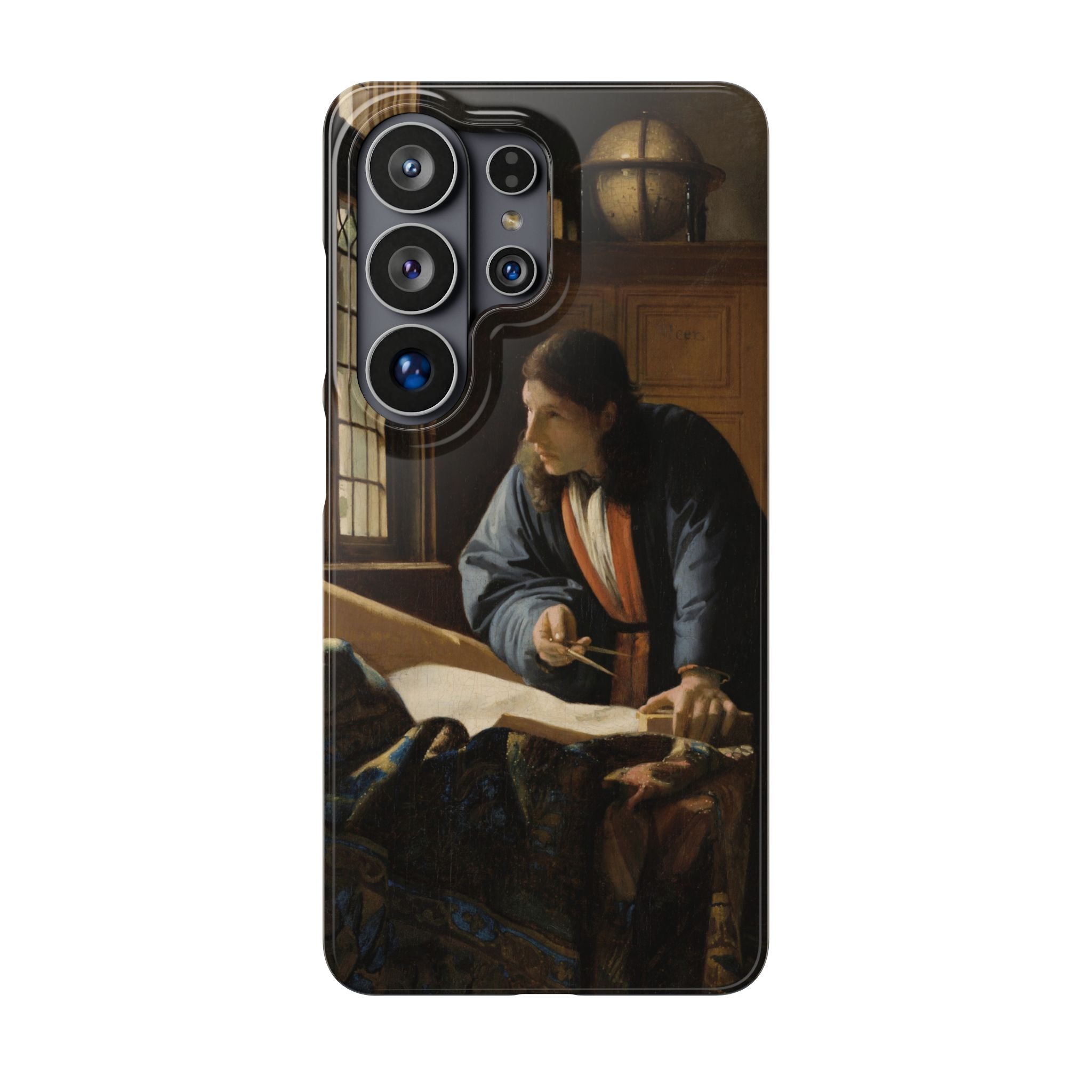 The Geographer by Johannes Vermeer - Samsung Slim Case