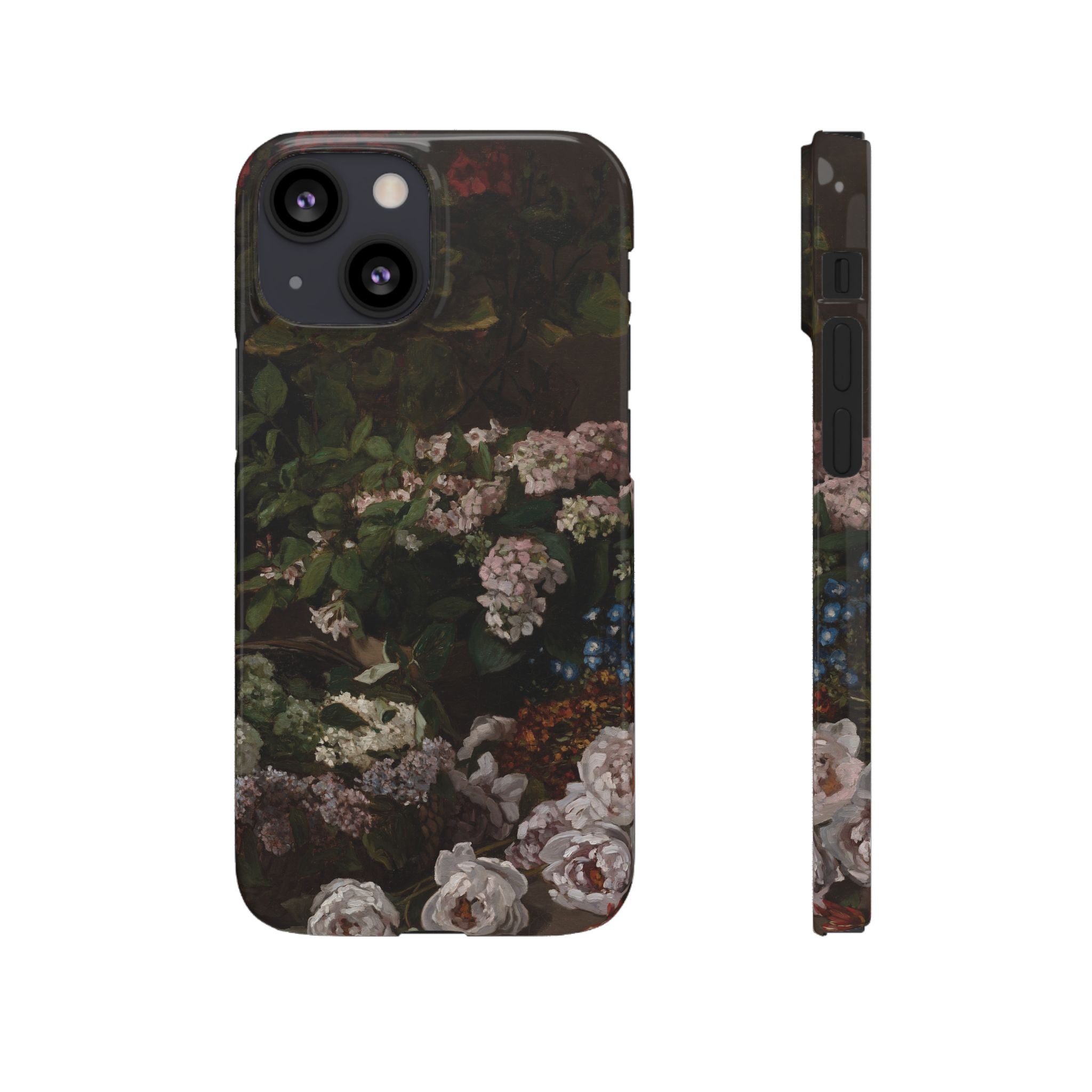 Spring Flowers by Claude Monet - iPhone Slim Case