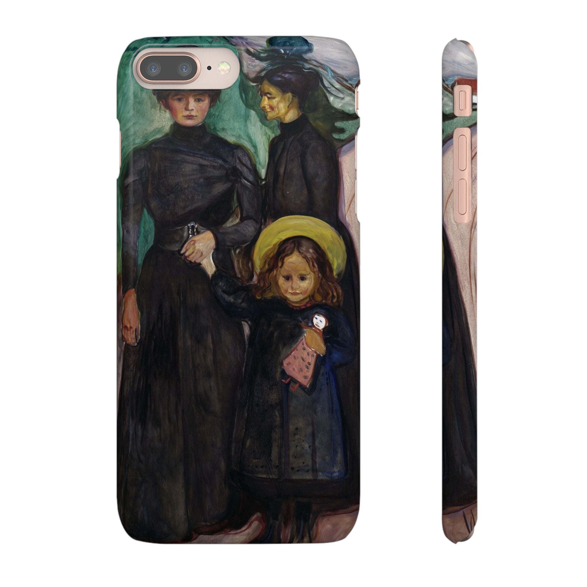 The Family by Edvard Munch - iPhone Slim Case
