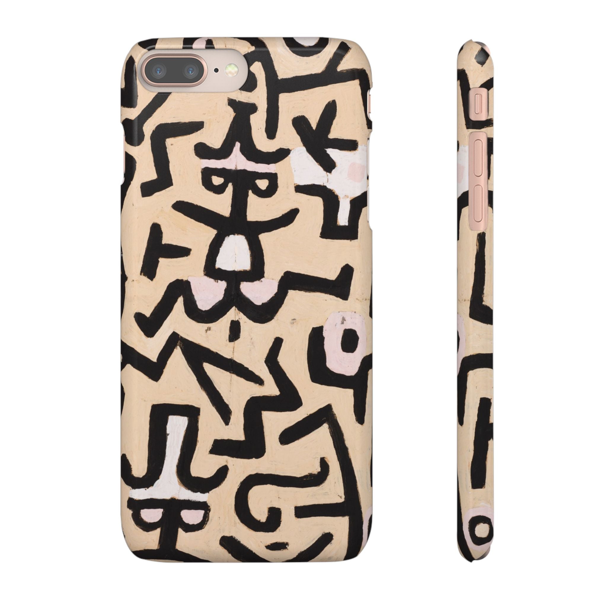 Comedians' Handbill by Paul Klee - iPhone Slim Case