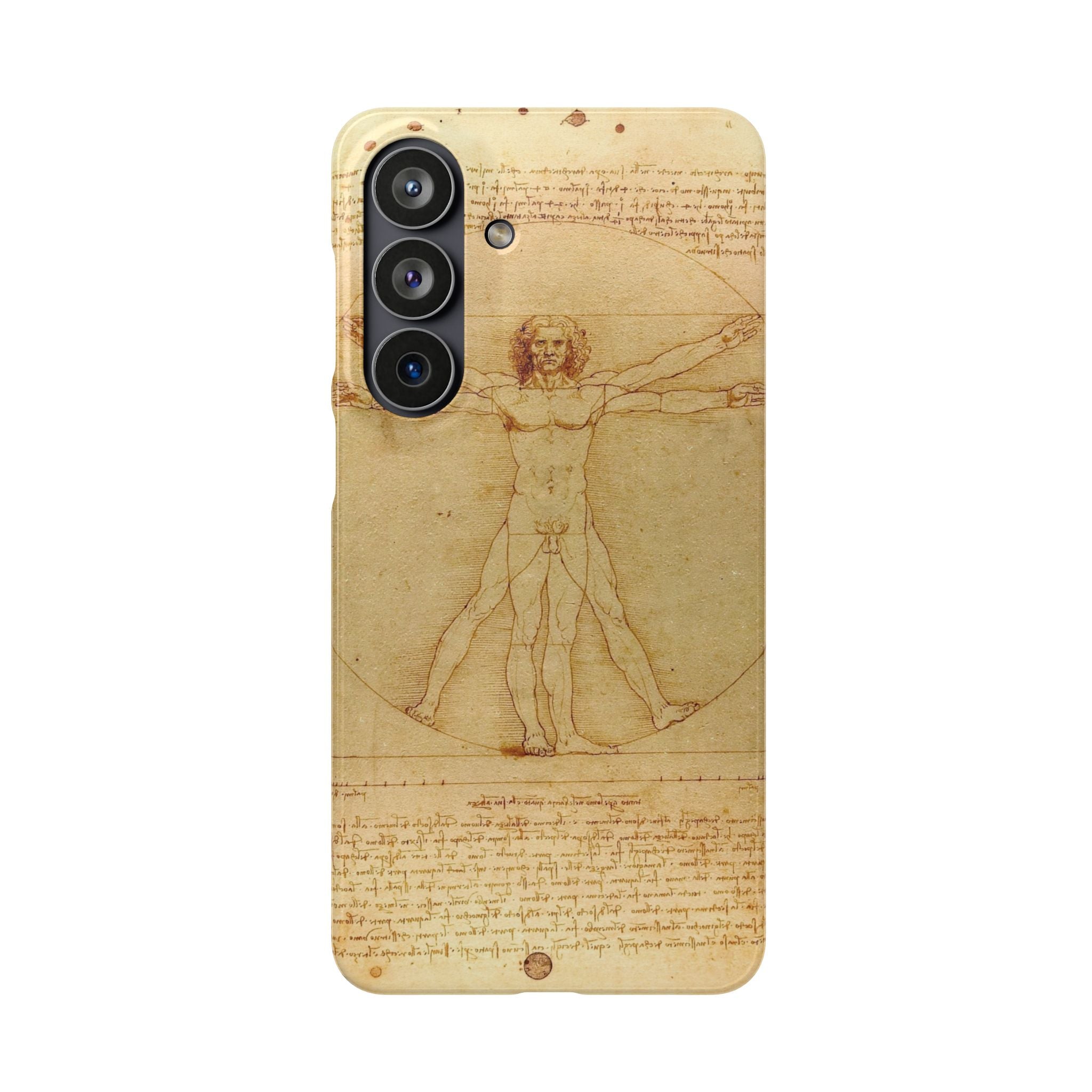 The Vitruvian Man by Leonardo da Vinci - Samsung Slim Case
