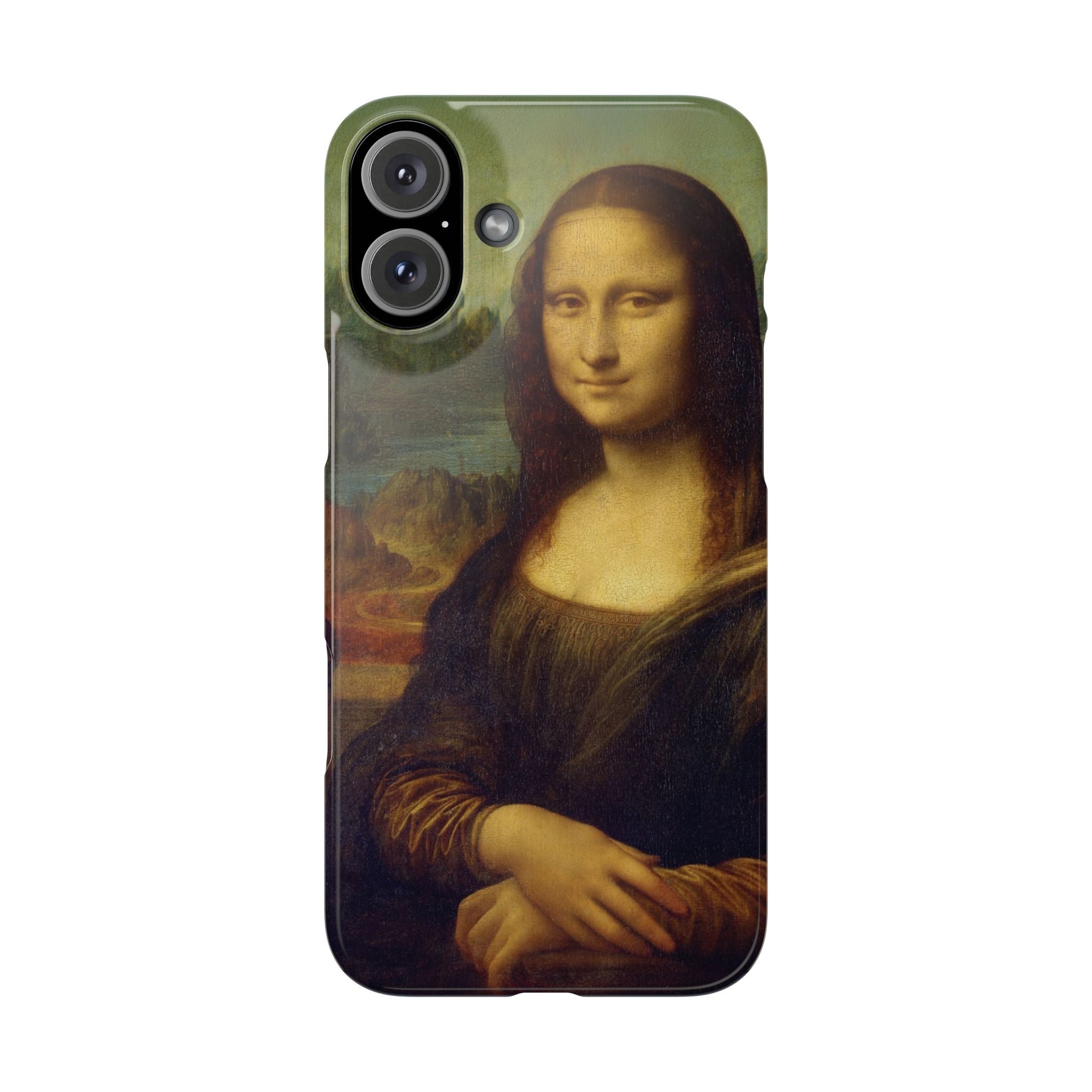 Mona Lisa by Leonardo da Vinci - iPhone Slim Case