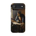 The Geographer by Johannes Vermeer - iPhone Slim Case