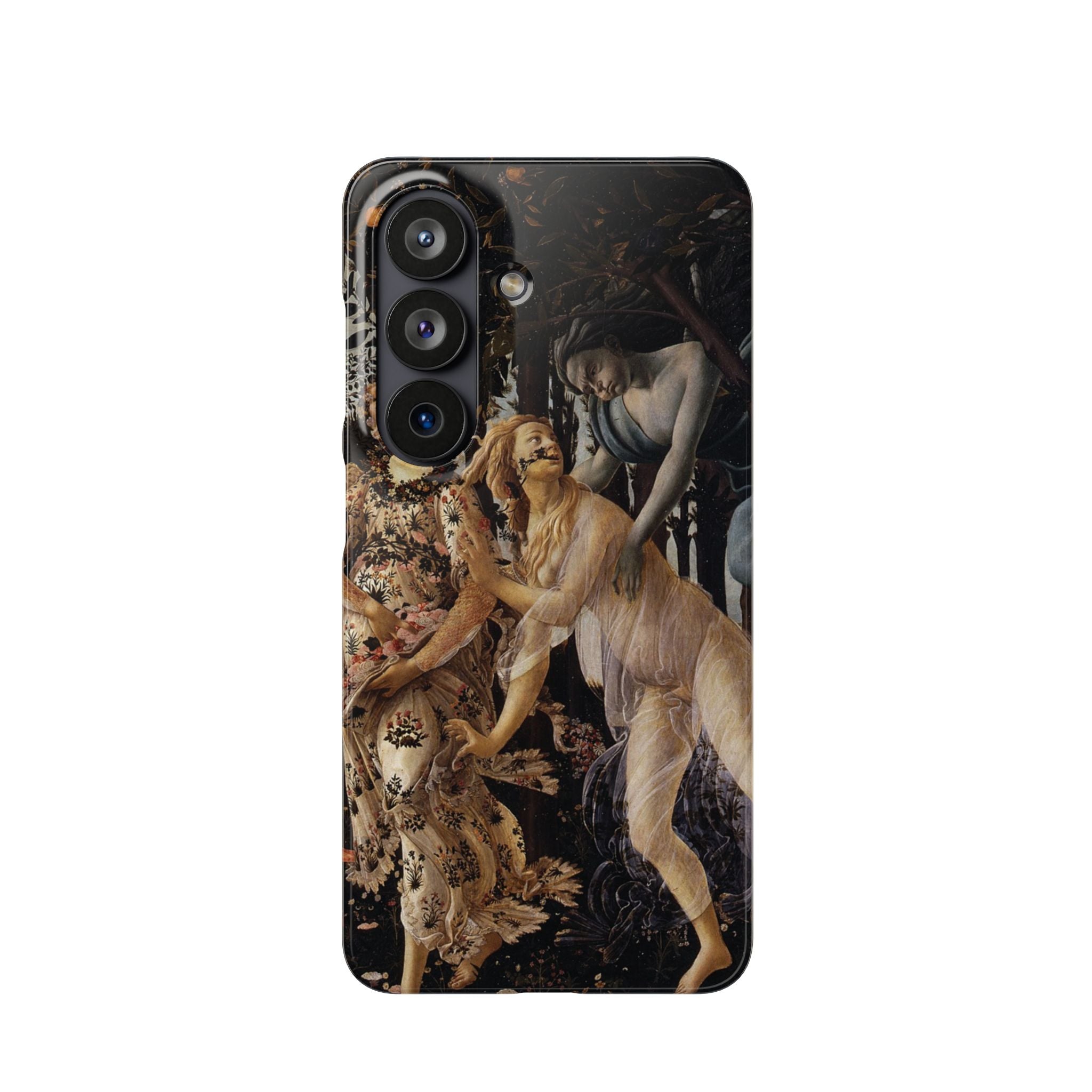 Flora and Zephyr from Primavera by Sandro Botticelli - Samsung Slim Case