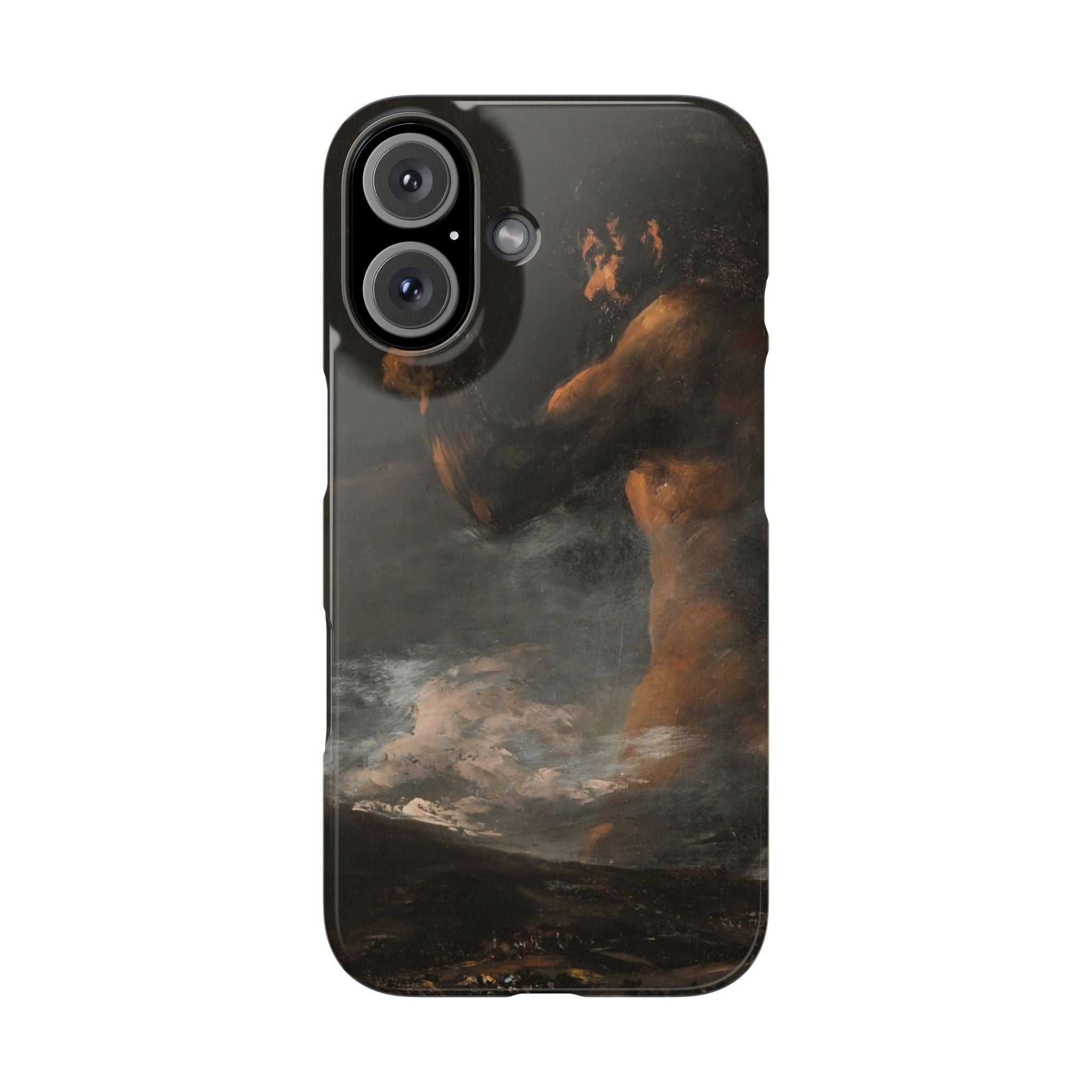 The Colossus by Francisco de Goya - iPhone Slim Case