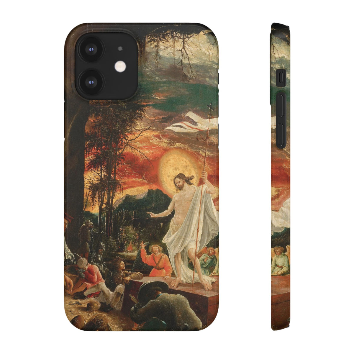 Resurrection of Christ by Albrecht Altdorfer - iPhone Slim Case