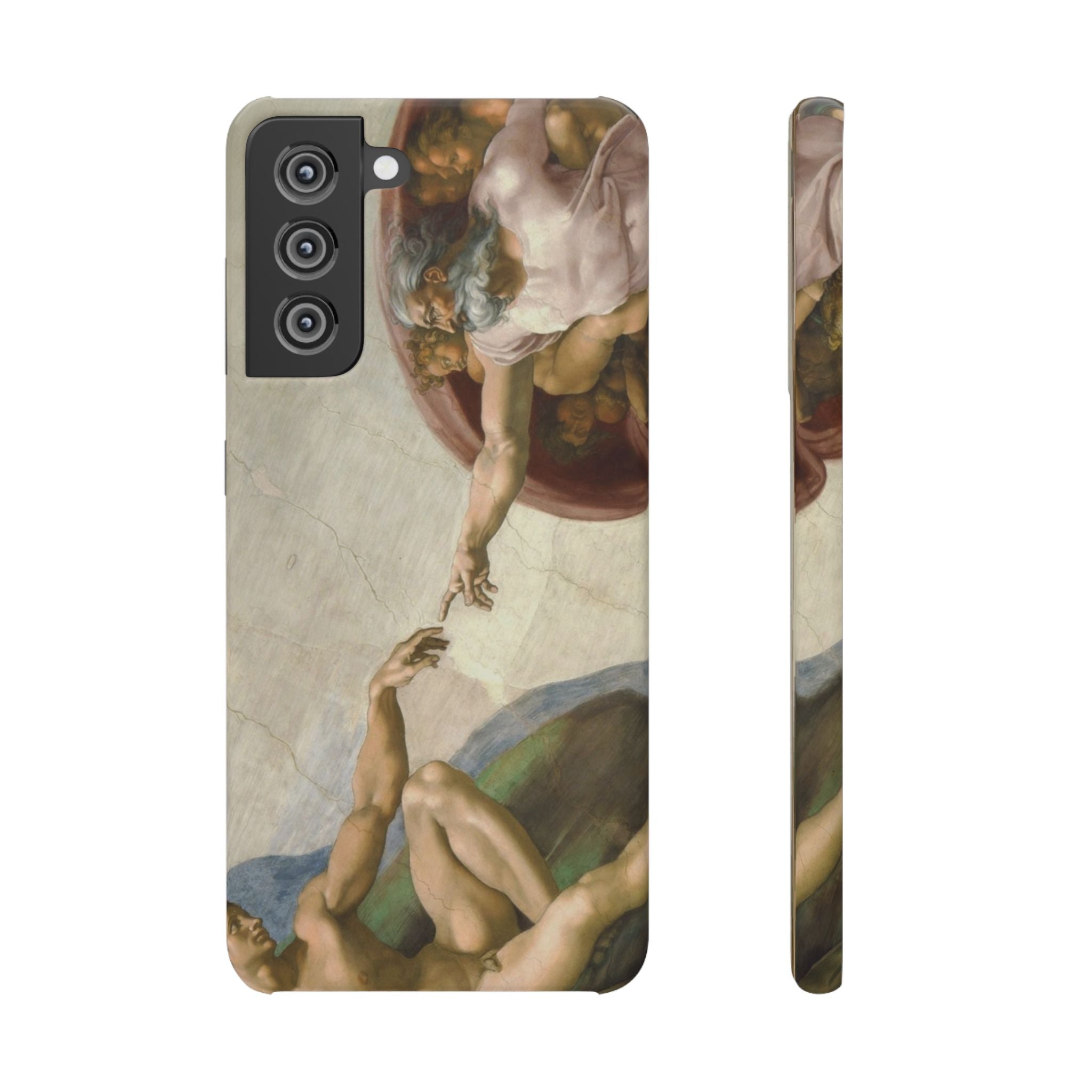 Creation of Adam by Michelangelo - Samsung Slim Case