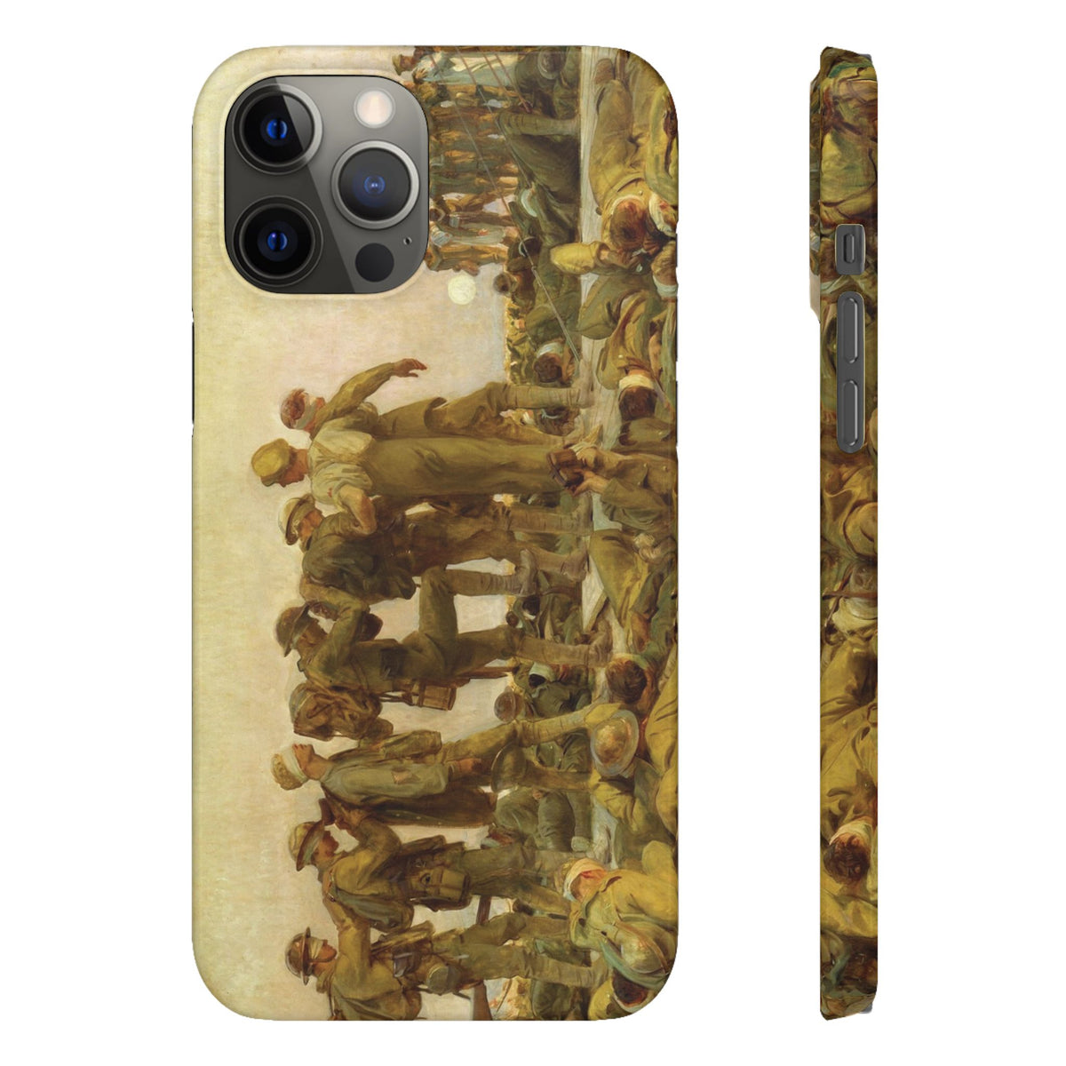 Gassed by John Singer Sargent - iPhone Slim Case