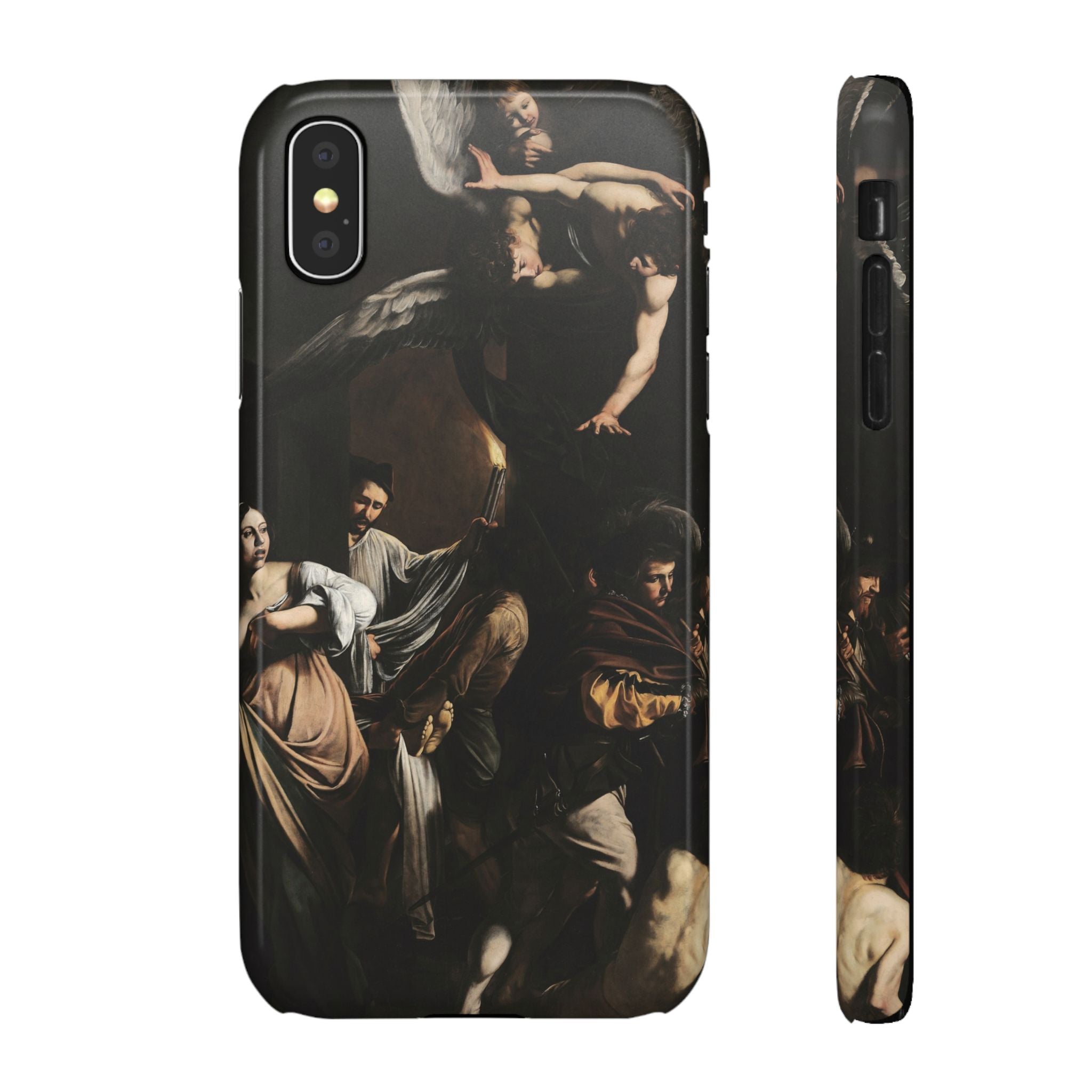 The Seven Works of Mercy by Caravaggio - iPhone Slim Case