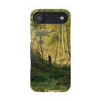 Landscape with a Hunter Valaam Island by Ivan Ivanovich Shishkin - iPhone Slim Case