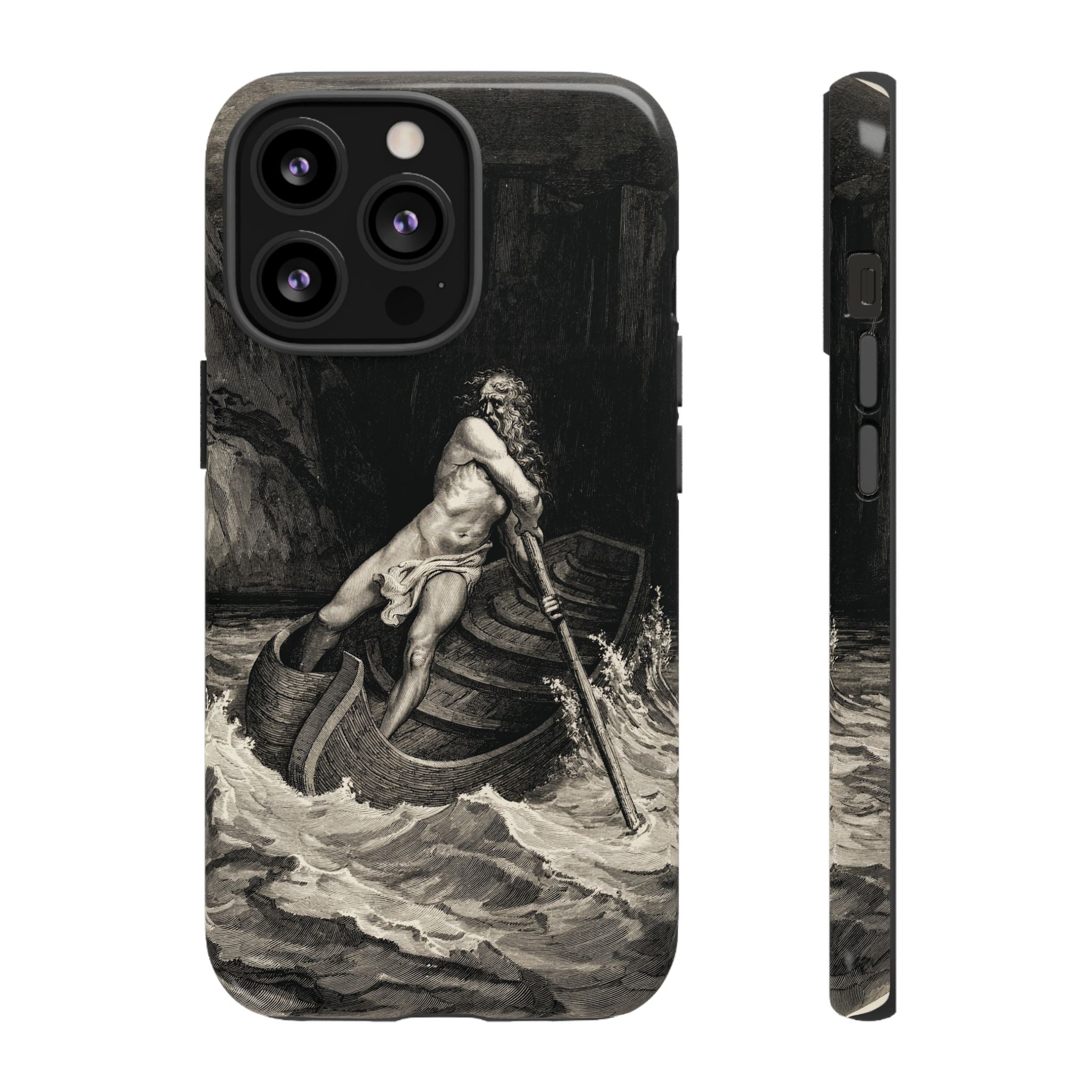 Canto III - Charon by Gustave Doré - iPhone Tough Case