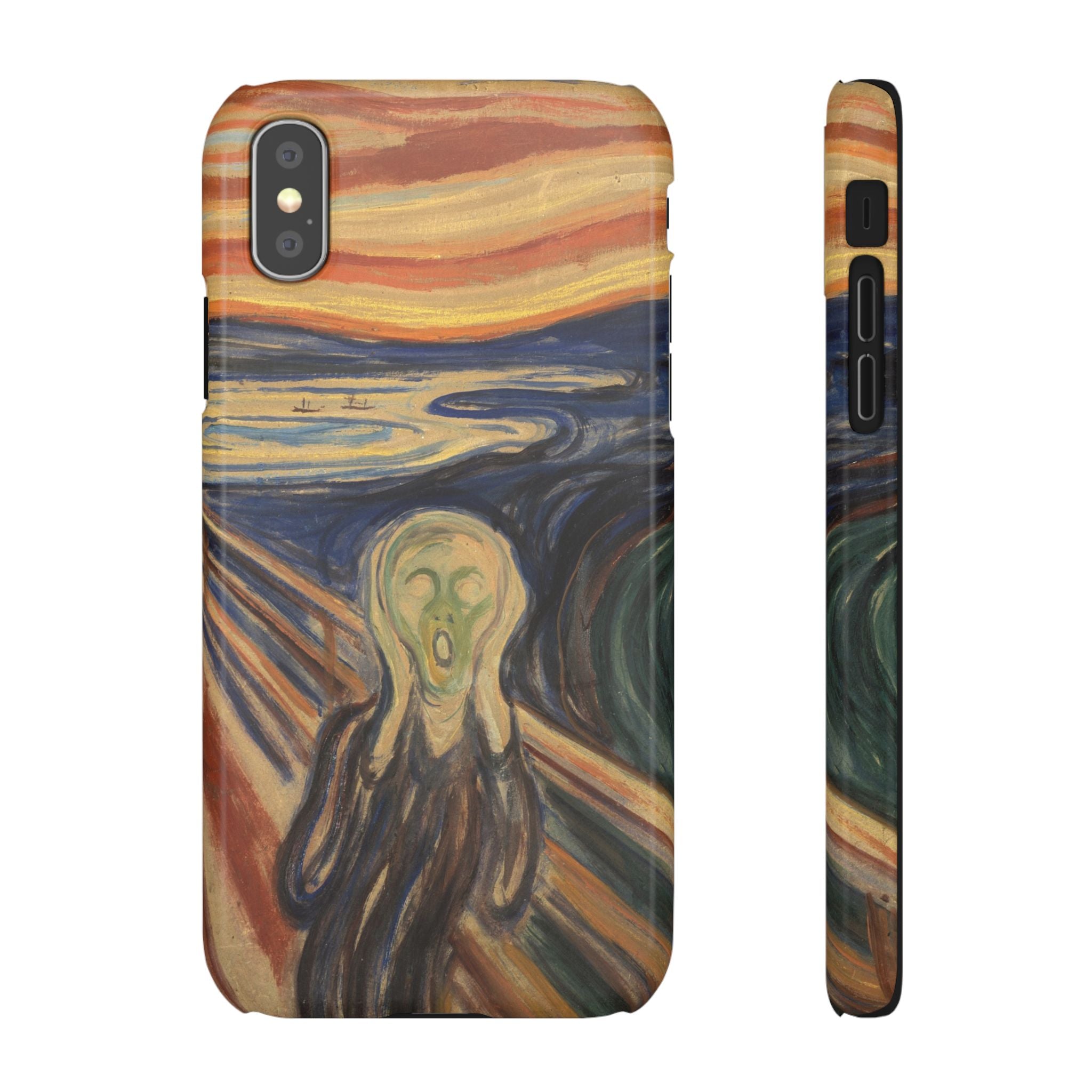 The scream by Edvard Munch - iPhone Slim Case