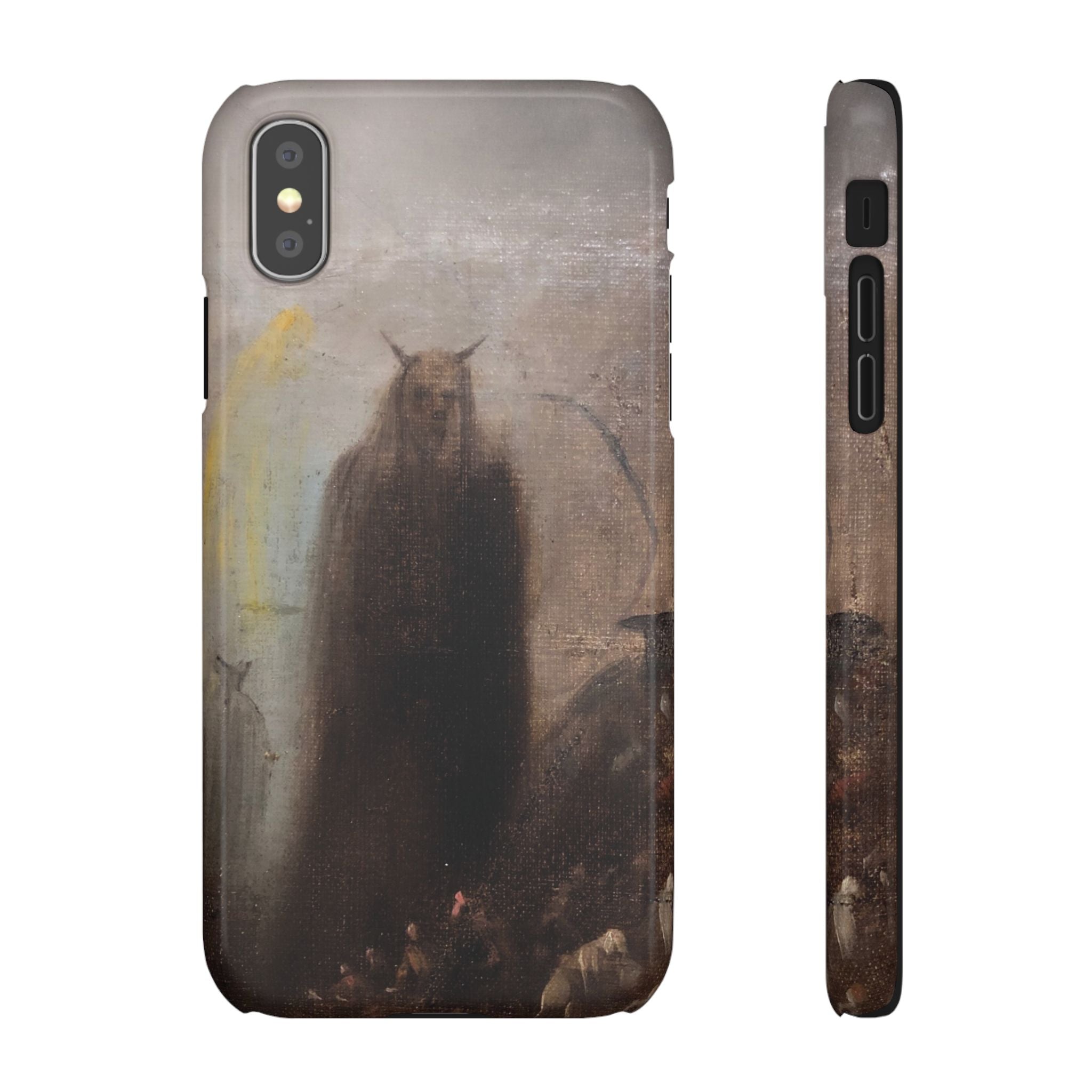 Ghostly Vision by Francisco Goya - iPhone Slim Case