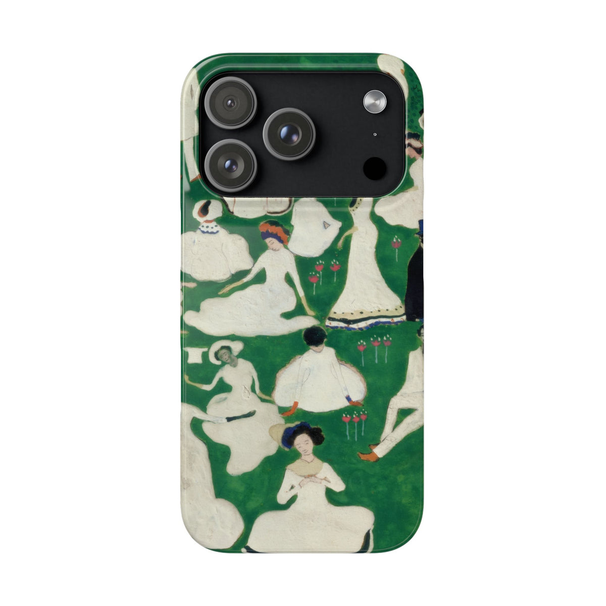 Rest Society in Top Hats by Kazimir Malevich - iPhone Slim Case