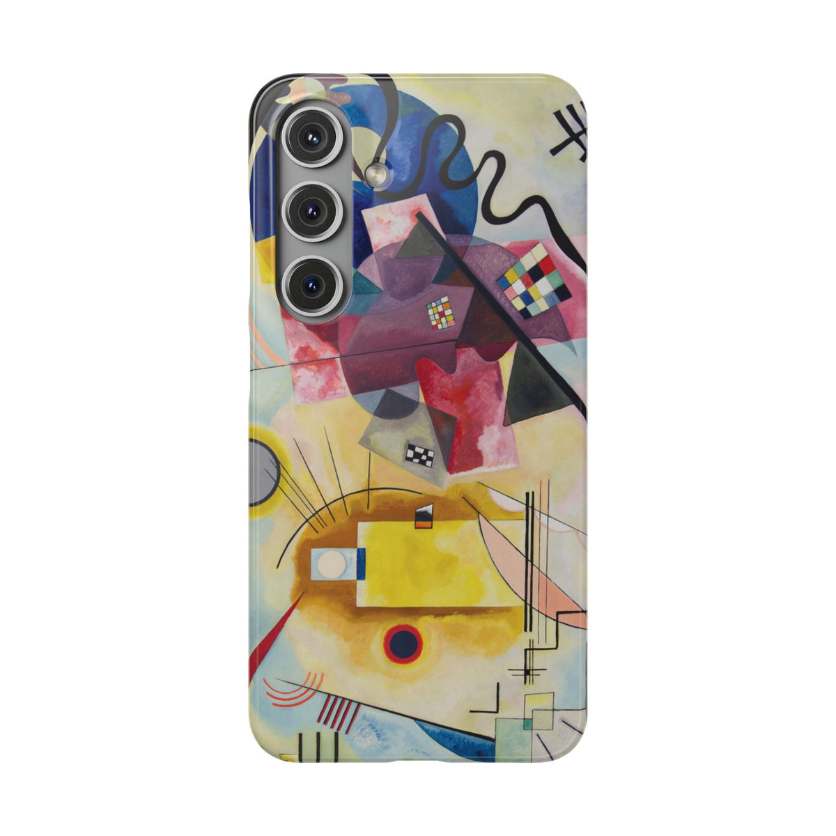 Yellow-Red-Blue by Vasily Kandinsky - Samsung Slim Case