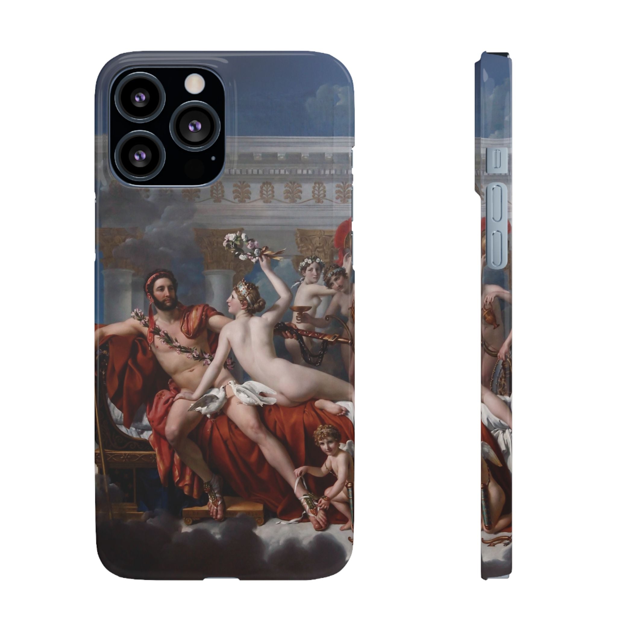 The Death of Marat by Jacques-Louis David - iPhone Slim Case