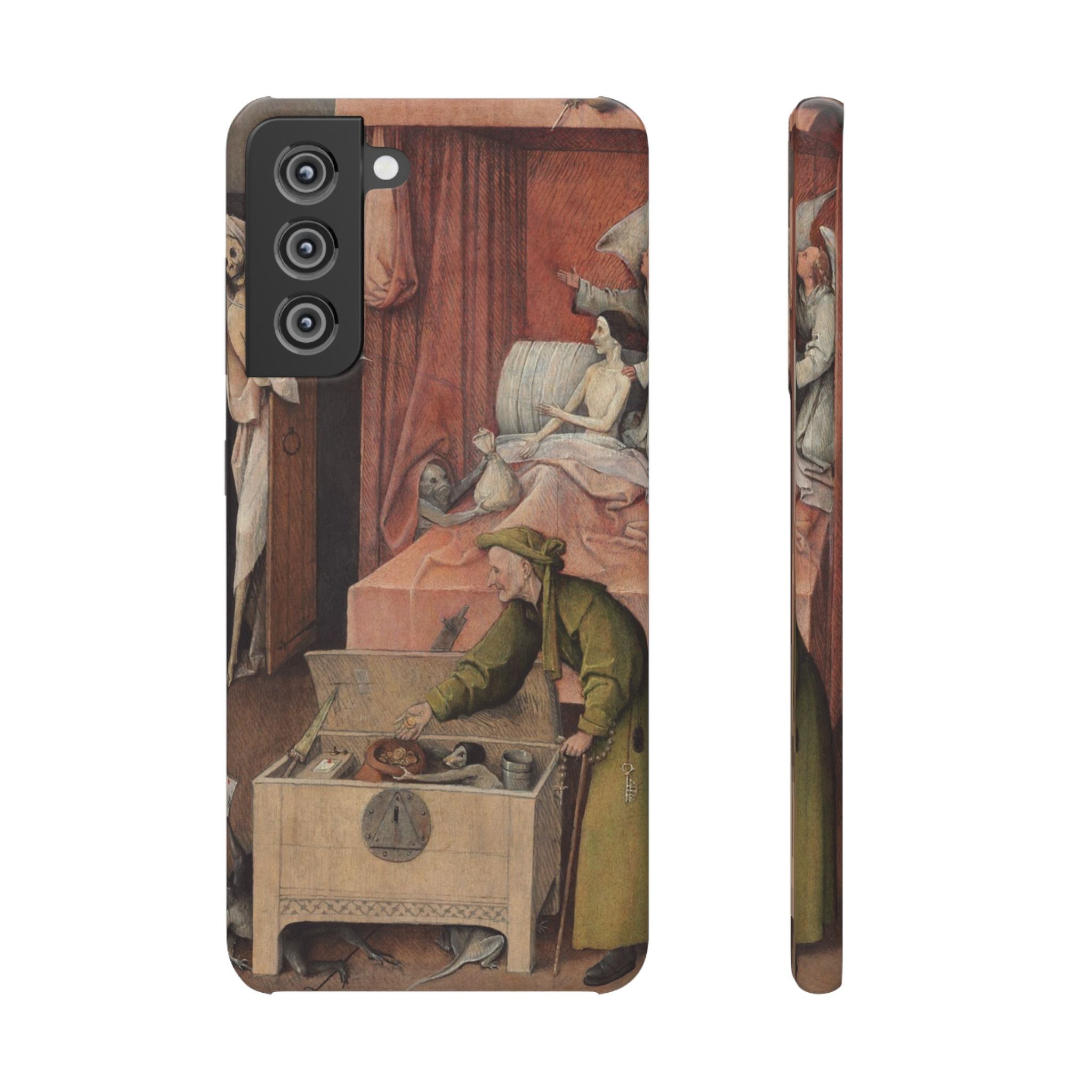 Der Tod des Geizhalses von Hieronymus Bosch – Samsung Slim Case