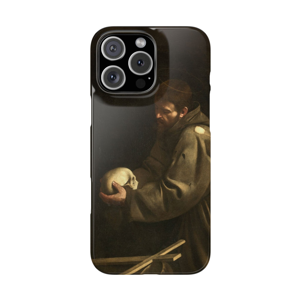 San Francesco in meditazione by Caravaggio - iPhone Slim Case