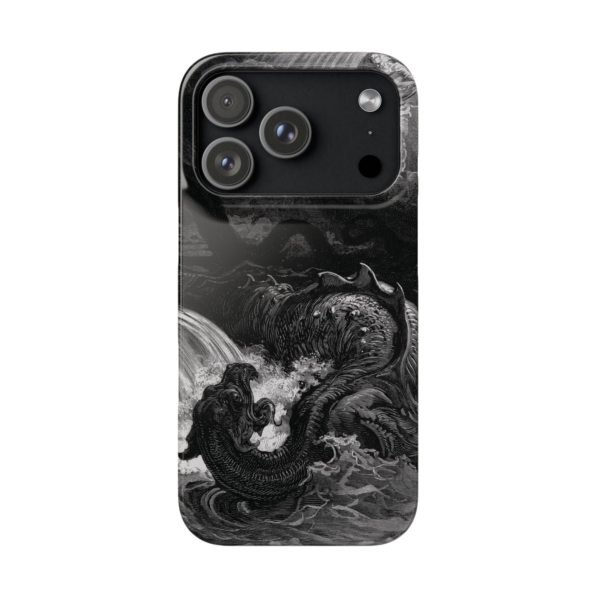 The Destruction of Leviathan by Gustave Doré - iPhone Slim Case