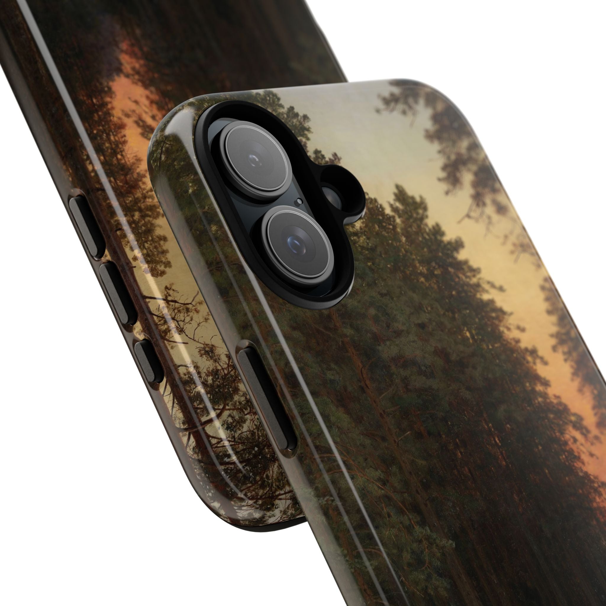 Evening Glow by Ivan Ivanovich Shishkin - iPhone Tough Case