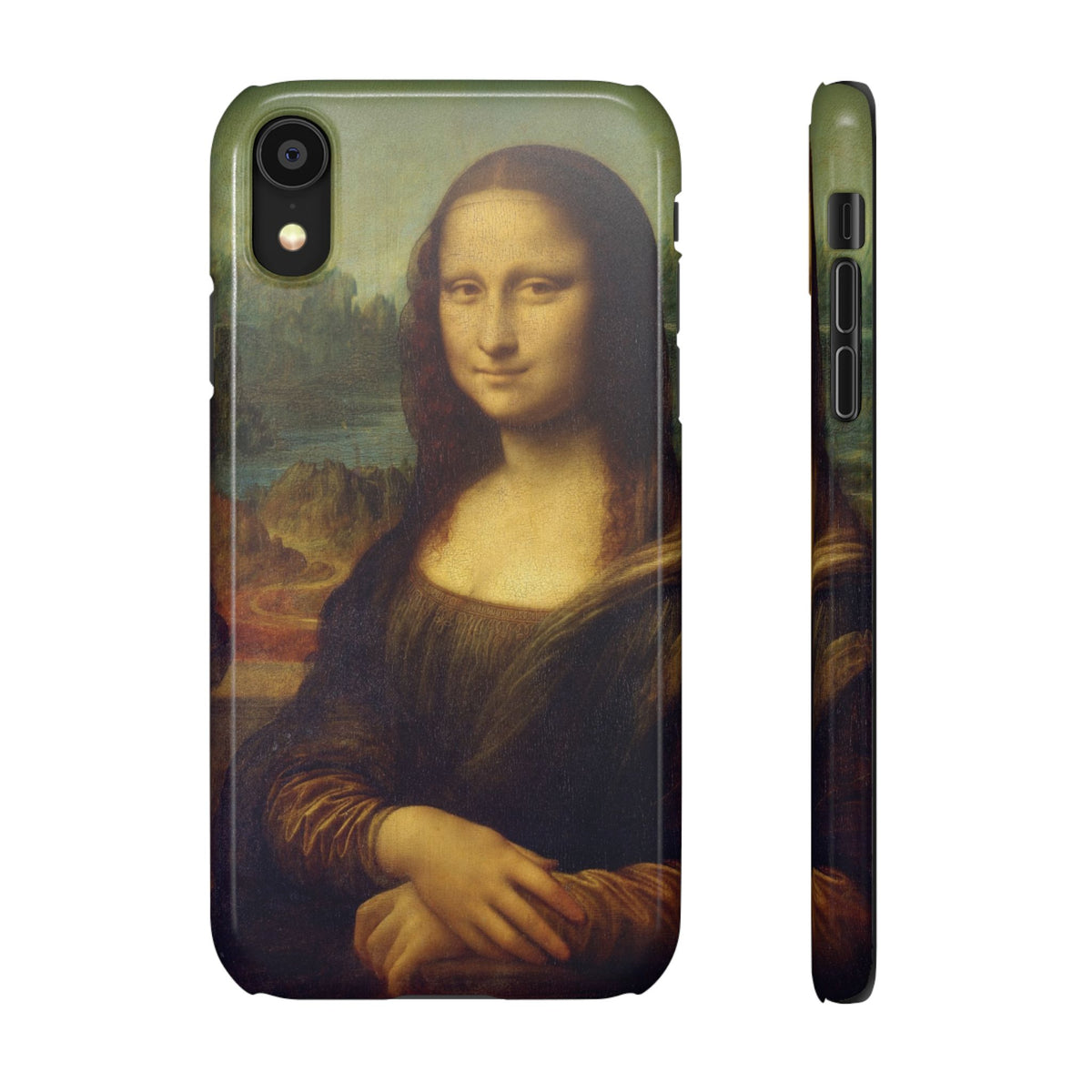 Mona Lisa by Leonardo da Vinci - iPhone Slim Case