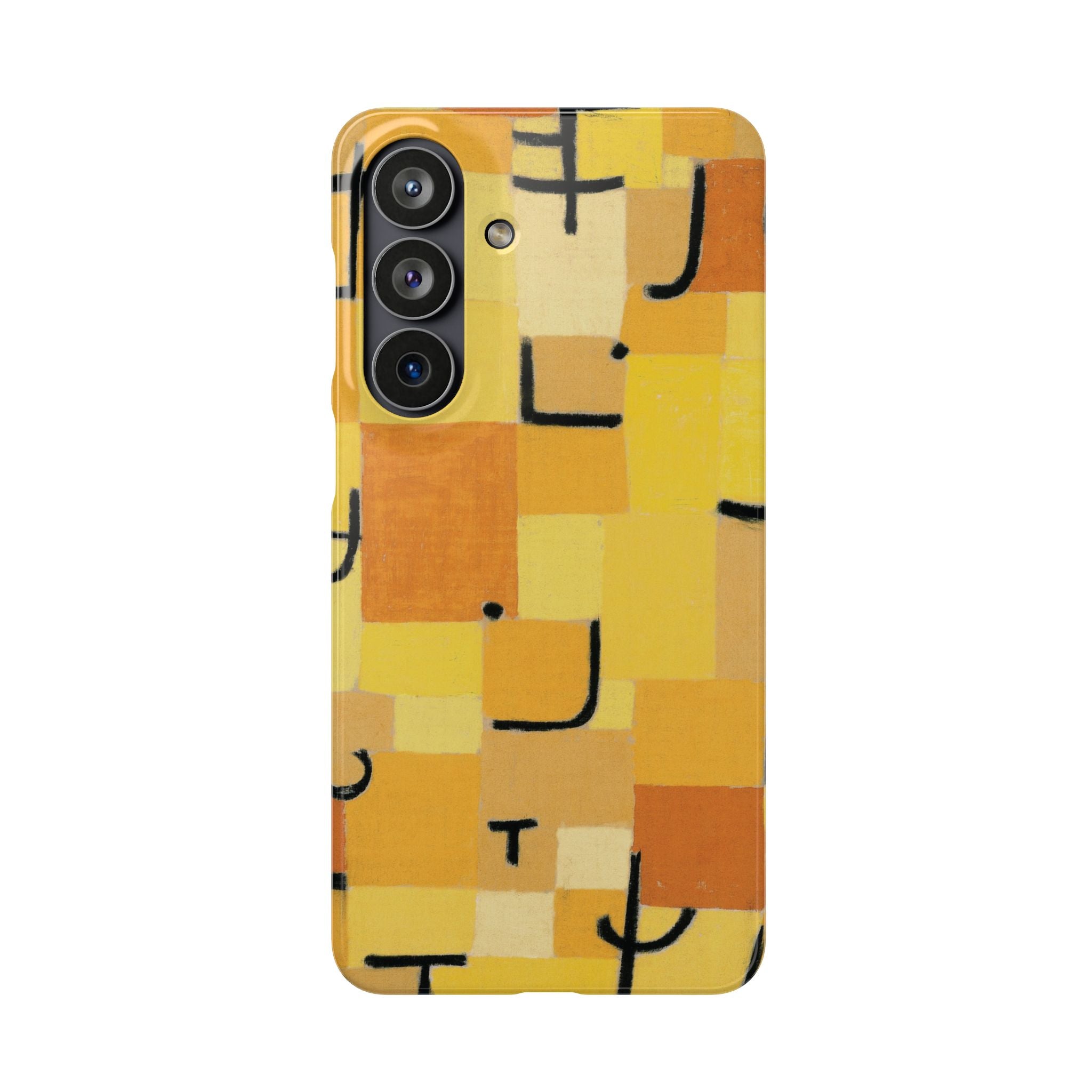 Signs in Yellow by Paul Klee - Samsung Slim Case