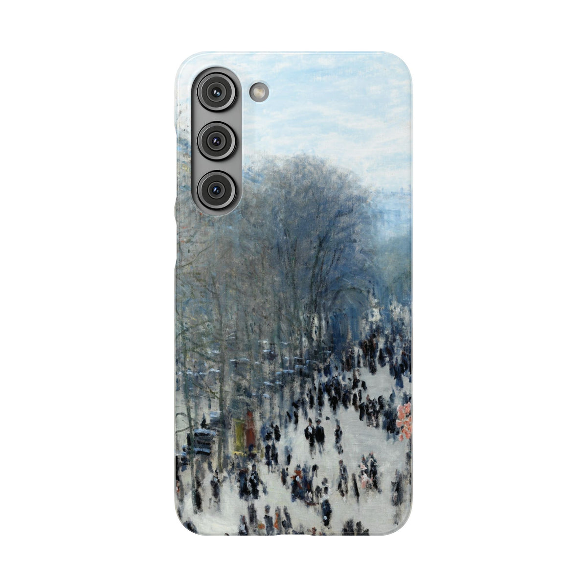 Boulevard des Capucines by Claude Monet - Samsung Slim Case