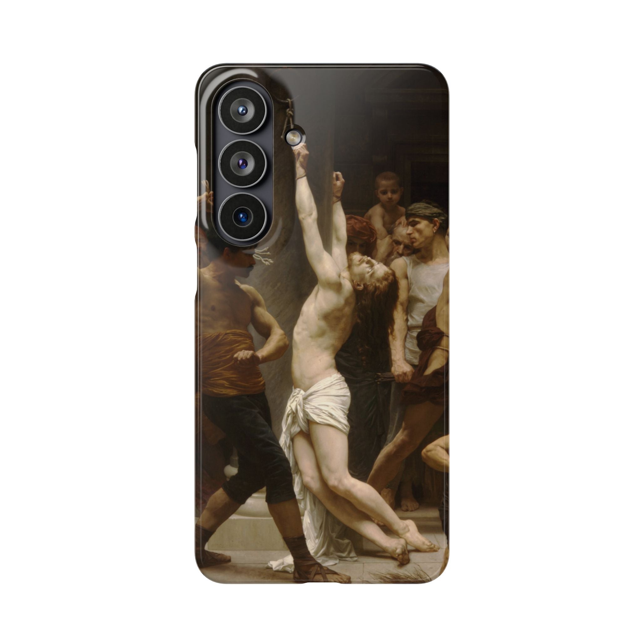 The Flagellation of Our Lord Jesus Christ by William-Adolphe Bouguereau - Samsung Slim Case