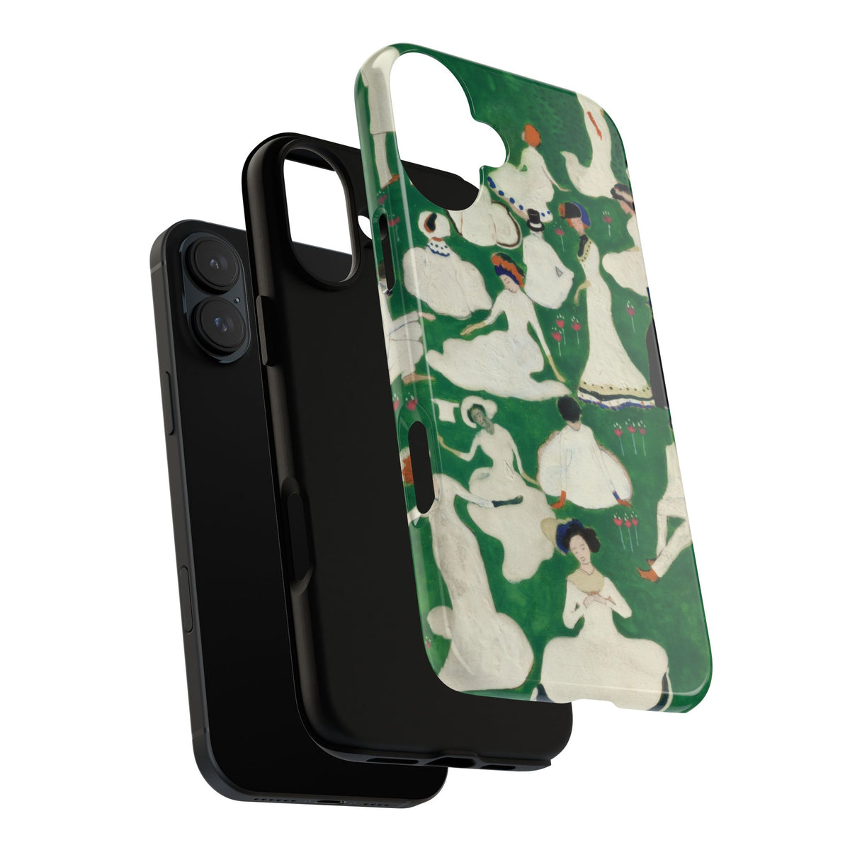 Rest Society in Top Hats by Kazimir Malevich - iPhone Tough Case