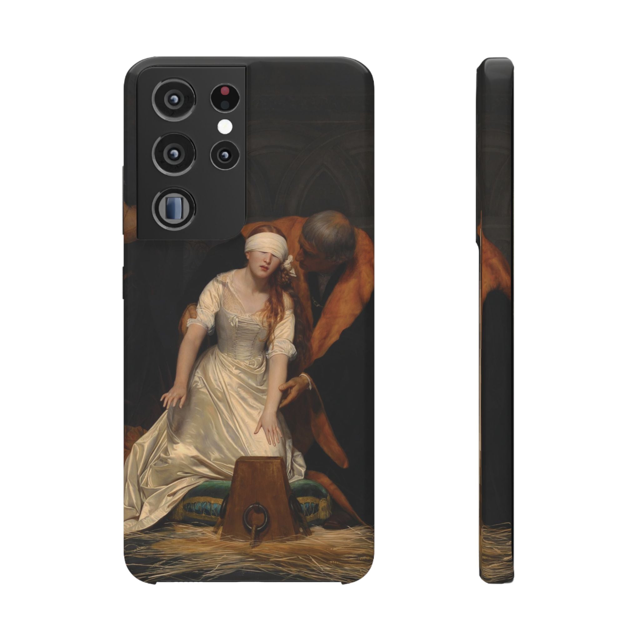 The Execution of Lady Jane Grey by Paul Delaroche - Samsung Slim Case