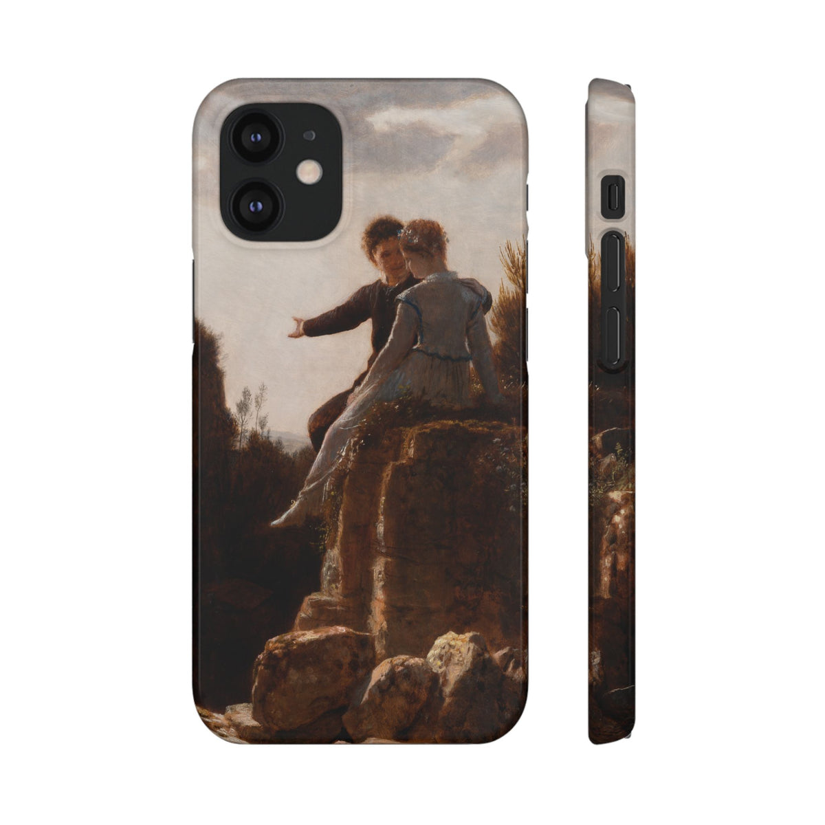 The Honeymoon by Arnold Böcklin - iPhone Slim Case