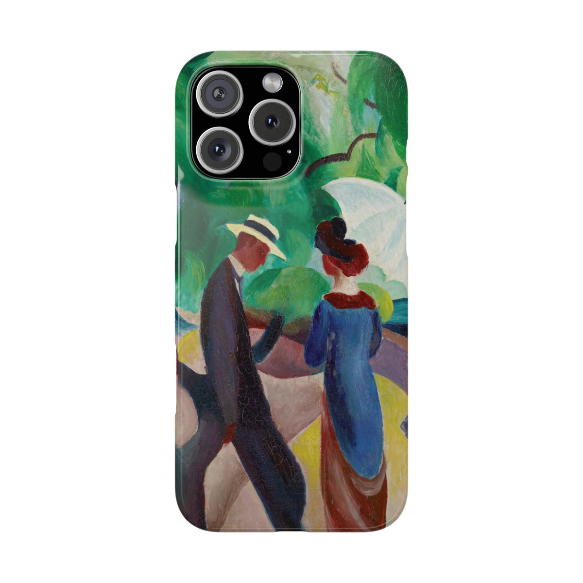Promenade by August Macke - iPhone Slim Case