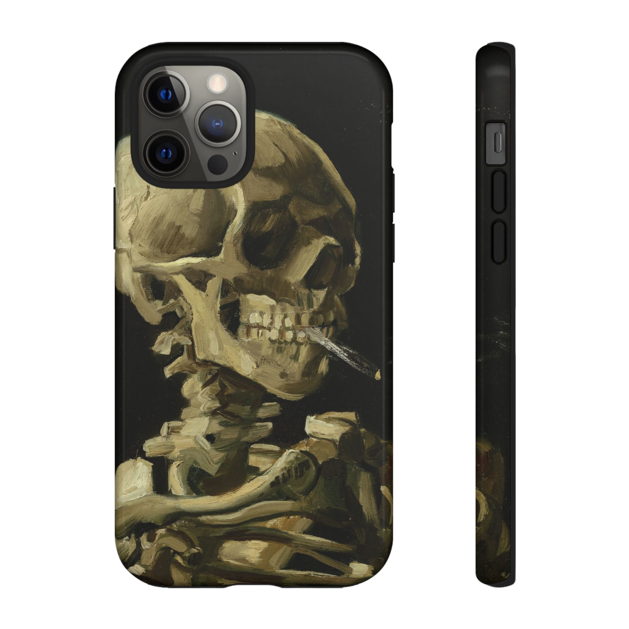Head of a Skeleton with a Burning Cigarette by Vincent van Gogh - iPhone Tough Case