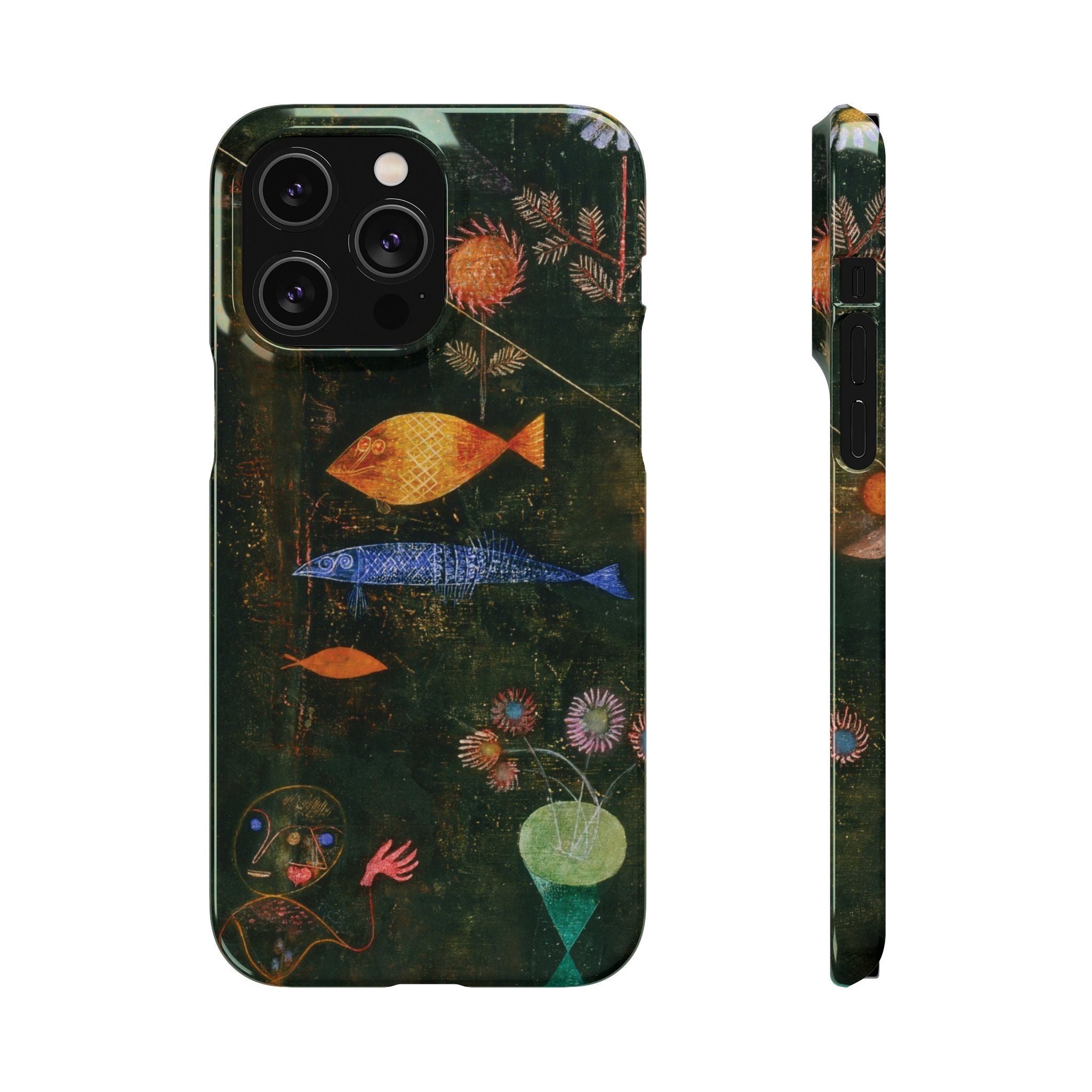 Fish Magic by Paul Klee - iPhone Slim Case