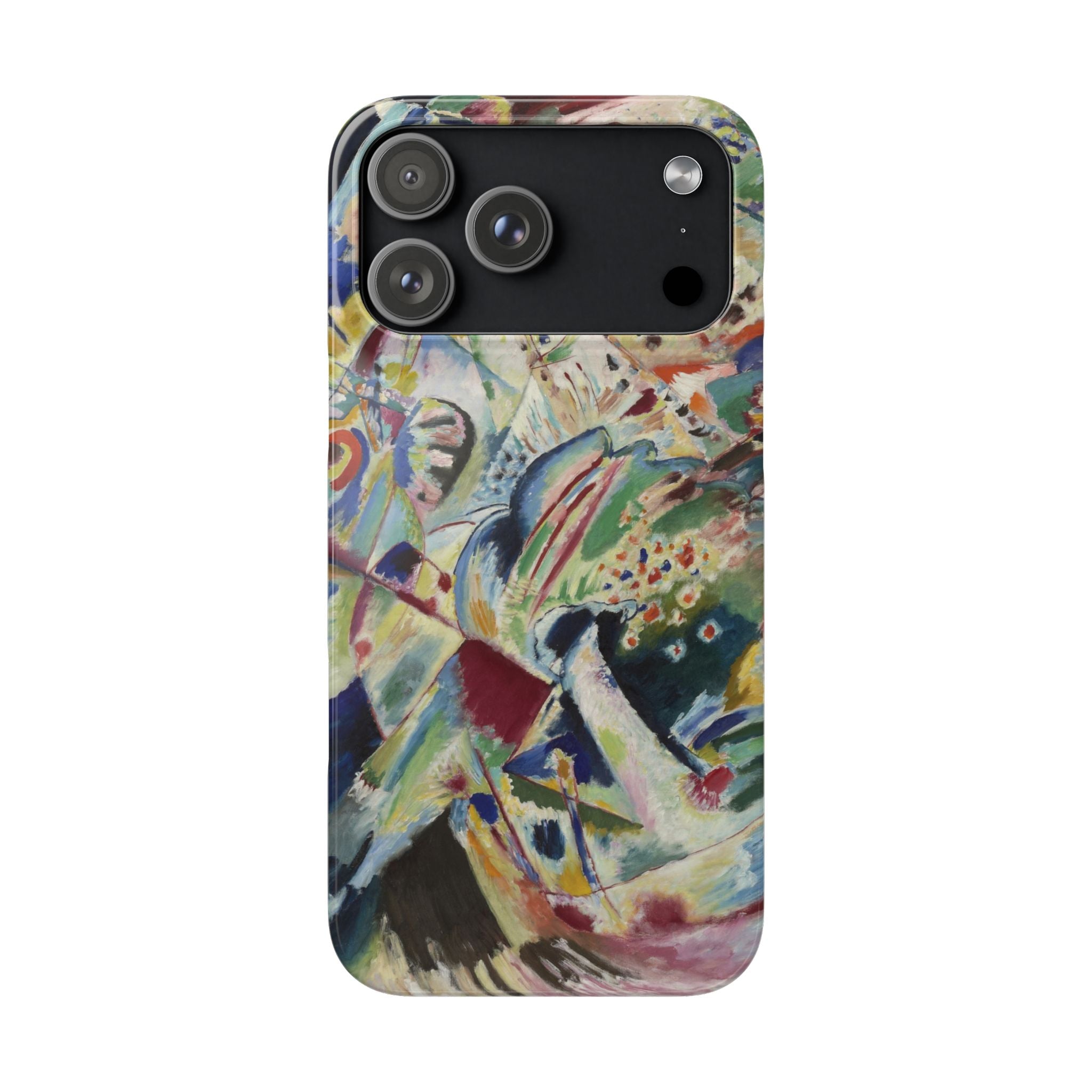 Panel for Edwin R. Campbell No. 4 by Vasily Kandinsky - iPhone Slim Case