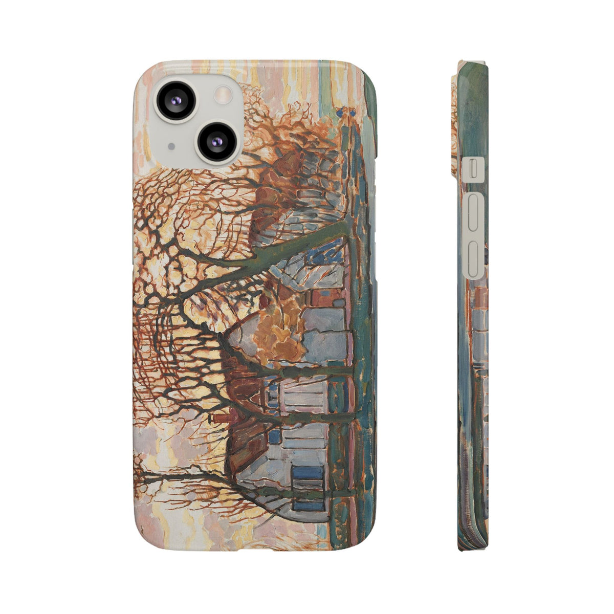 Farm near Duivendrecht by Piet Mondrian - iPhone Slim Case