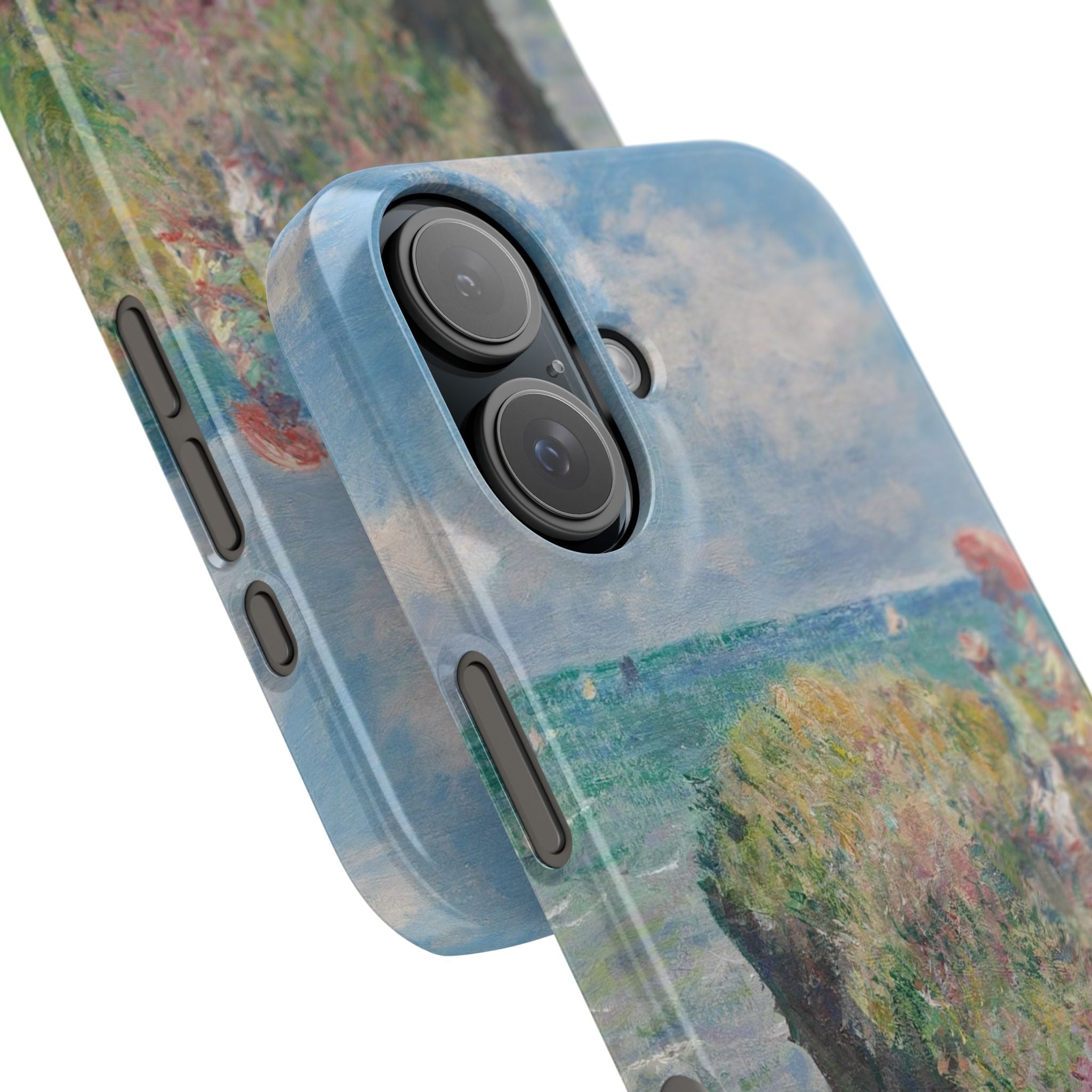 Cliff Walk at Pourville by Claude Monet - iPhone Slim Case