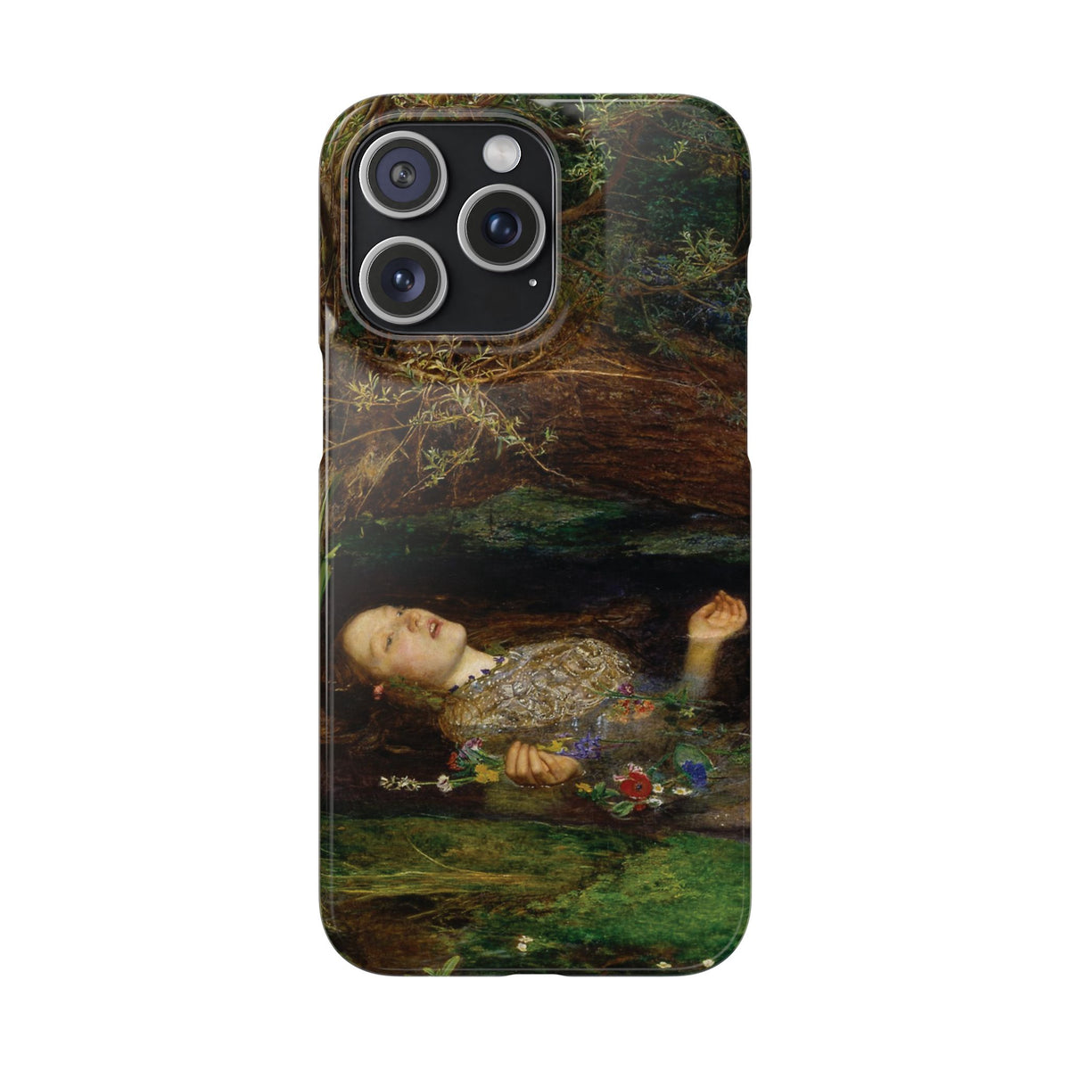 Ophelia by John Everett Millais - iPhone Slim Case
