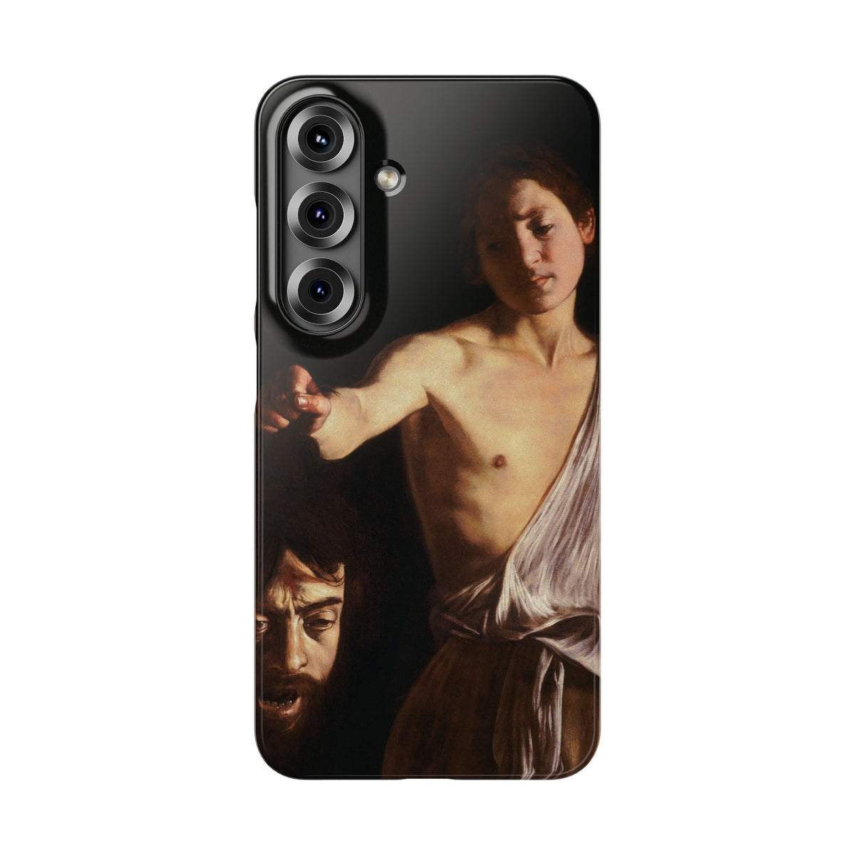 David with the Head of Goliath by Caravaggio - Samsung Slim Case