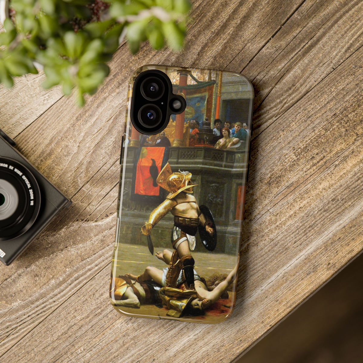 Pollice Verso by Jean Leon Gerome - iPhone Tough Case