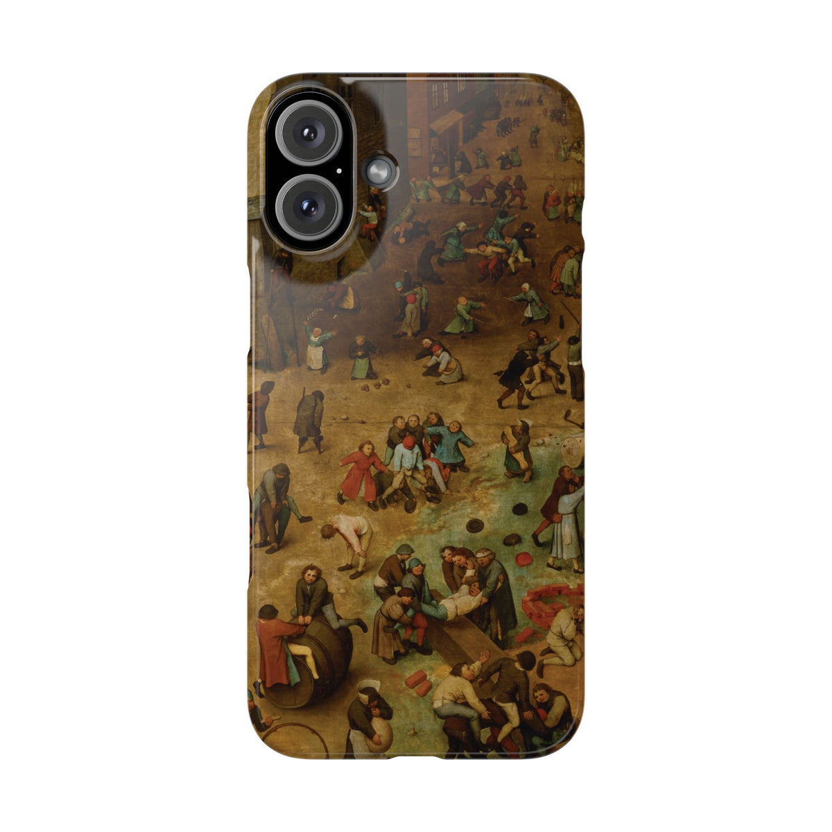 The Fight Between Carnival and Lent by Pieter Bruegel the Elder - iPhone Slim Case
