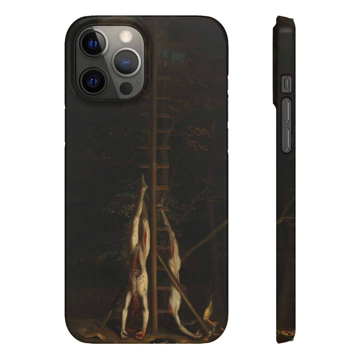 The Corpses of the De Witt Brothers by Jan de Baen - iPhone Slim Case