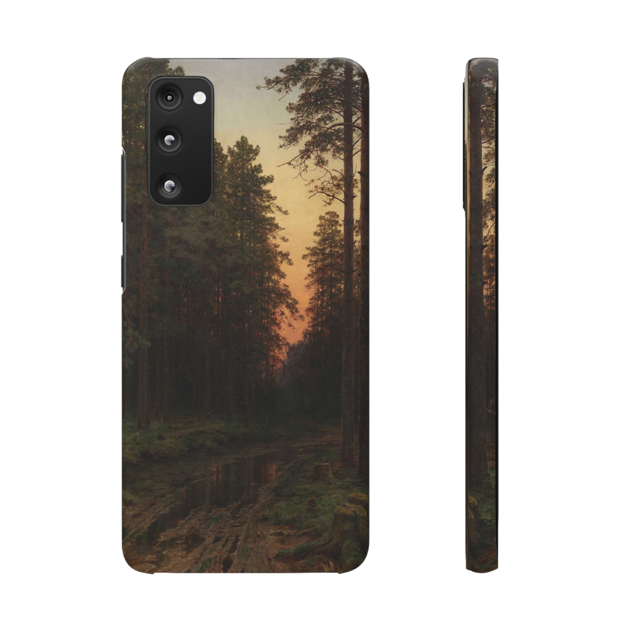 Evening Glow by Ivan Ivanovich Shishkin - Samsung Slim Case