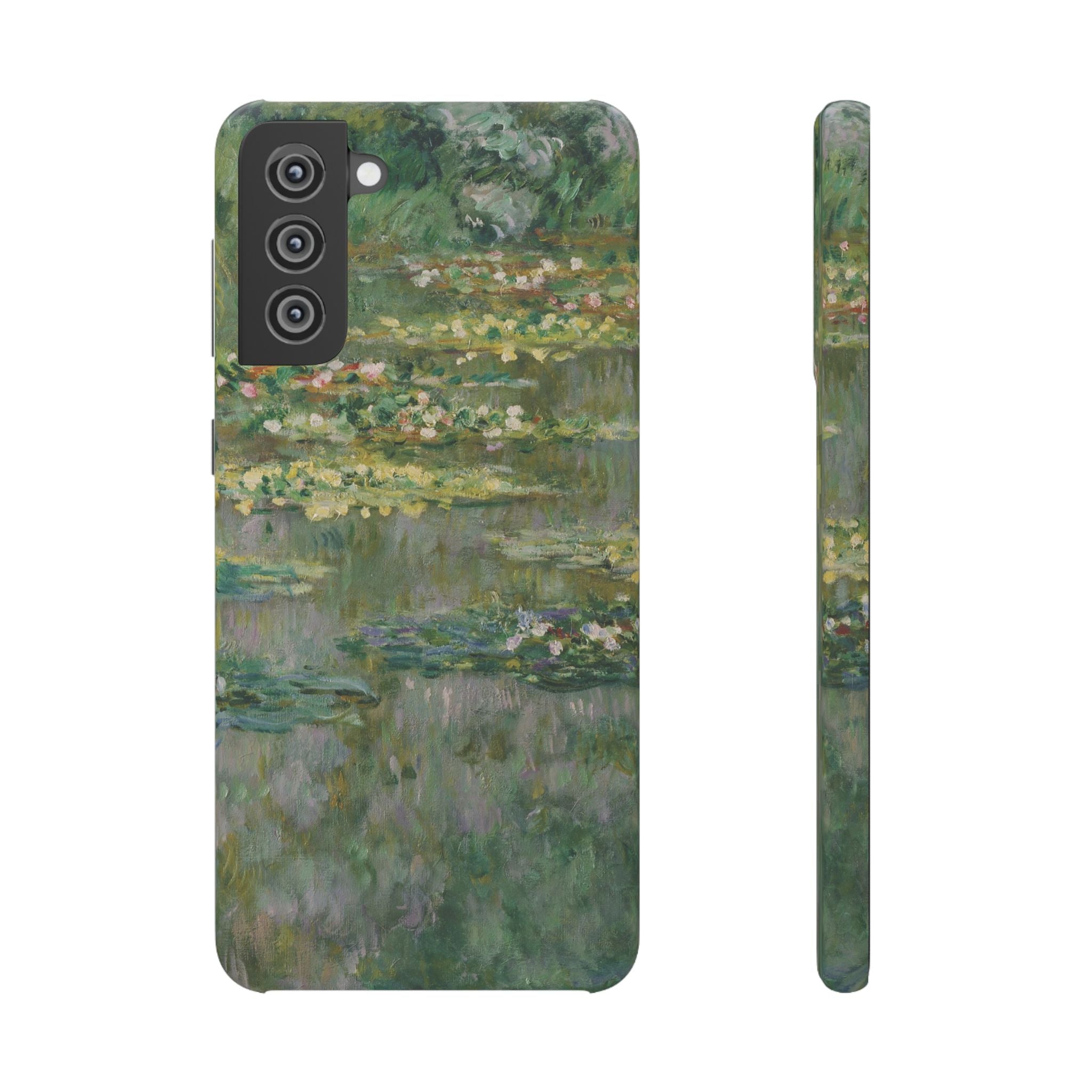 Le Bassin des Nymphéas by Claude Monet - Samsung Slim Case