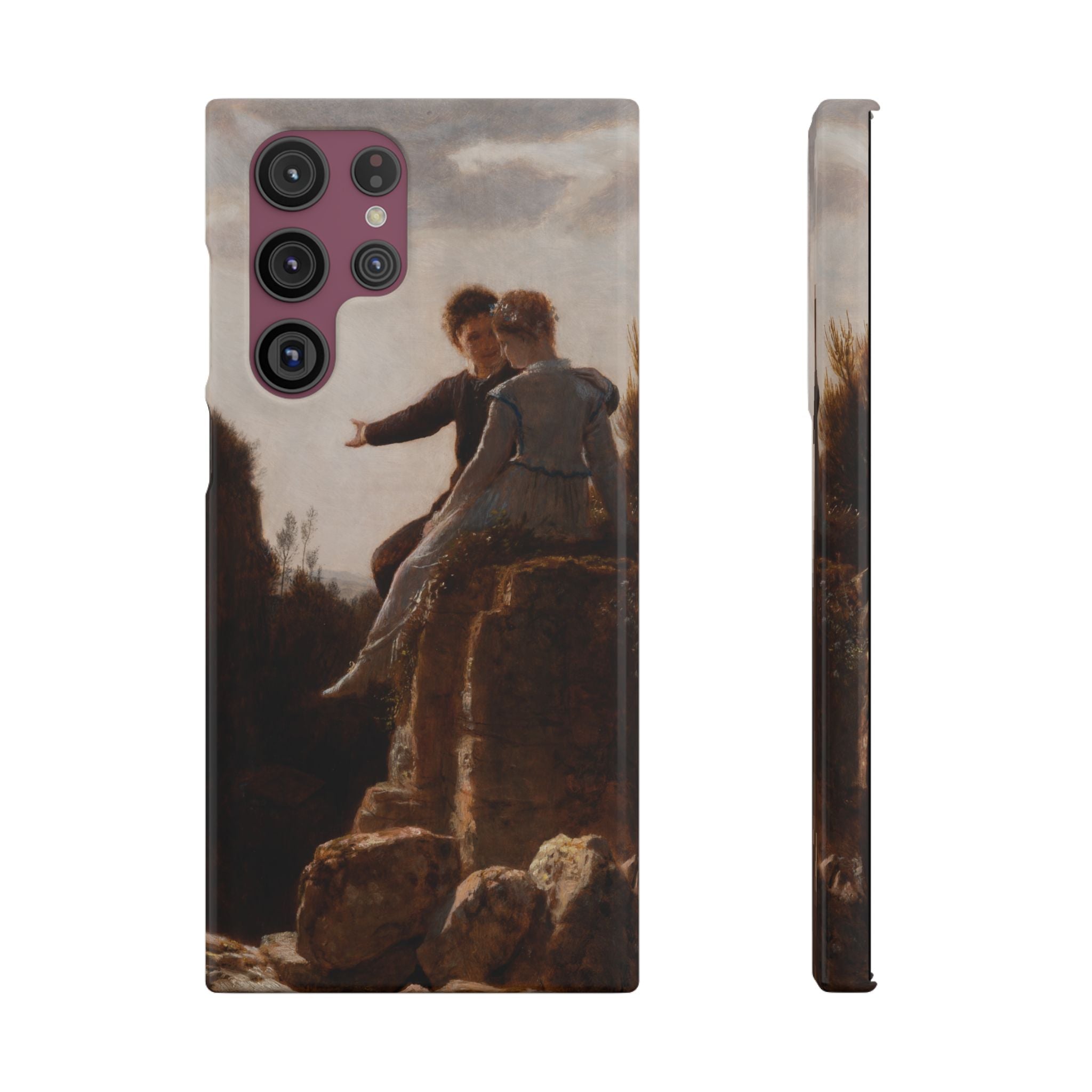 The Honeymoon by Arnold Böcklin - Samsung Slim Case
